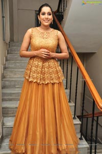 Rashmi Gautam in Golden Dress