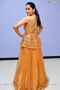 Rashmi Gautam in Golden Dress