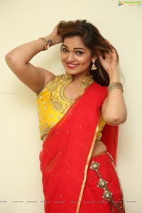 Ashwini in Red Saree