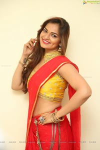 Ashwini in Red Saree