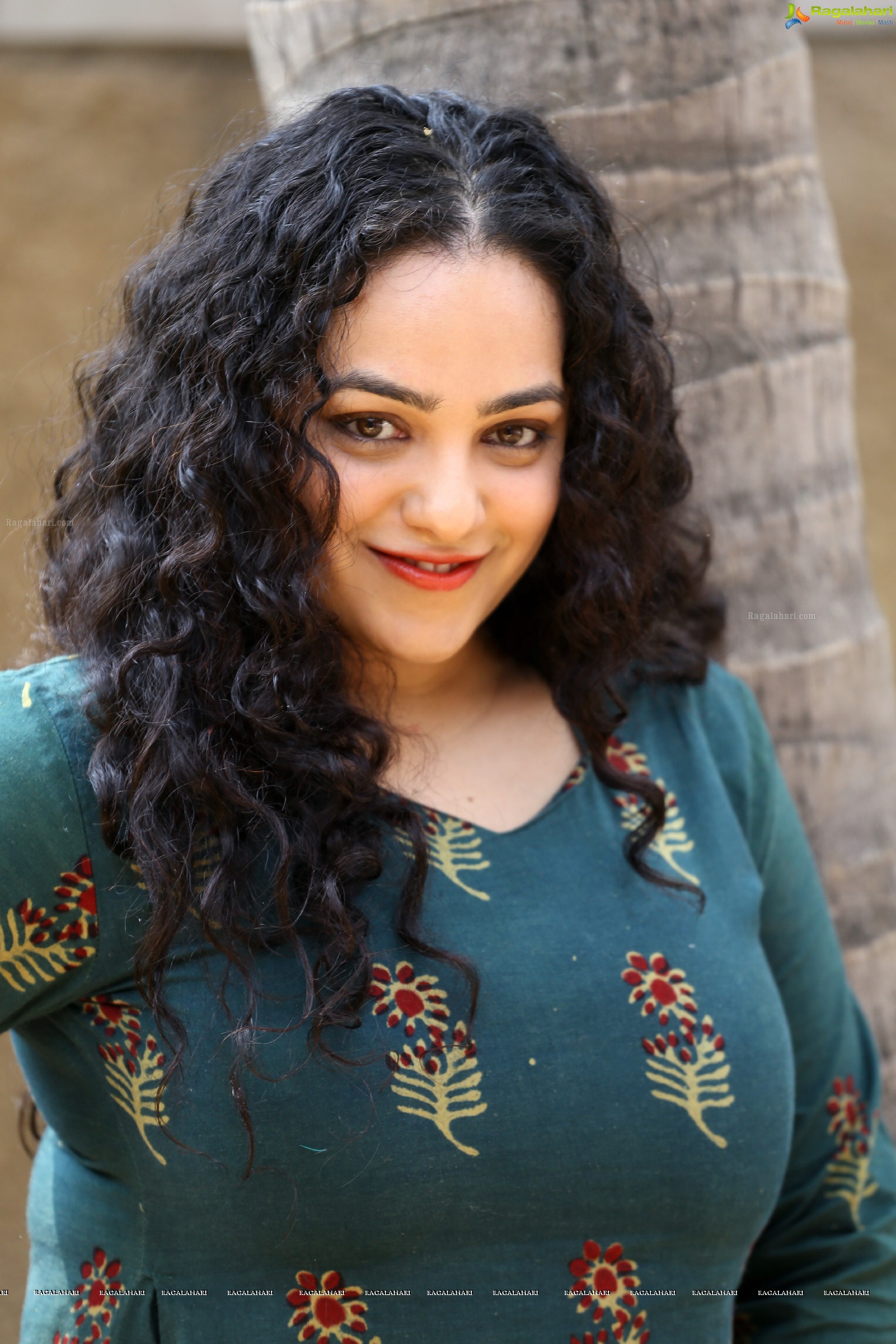 Nithya Menen at Awe! Movie Interview, HD Photo Gallery