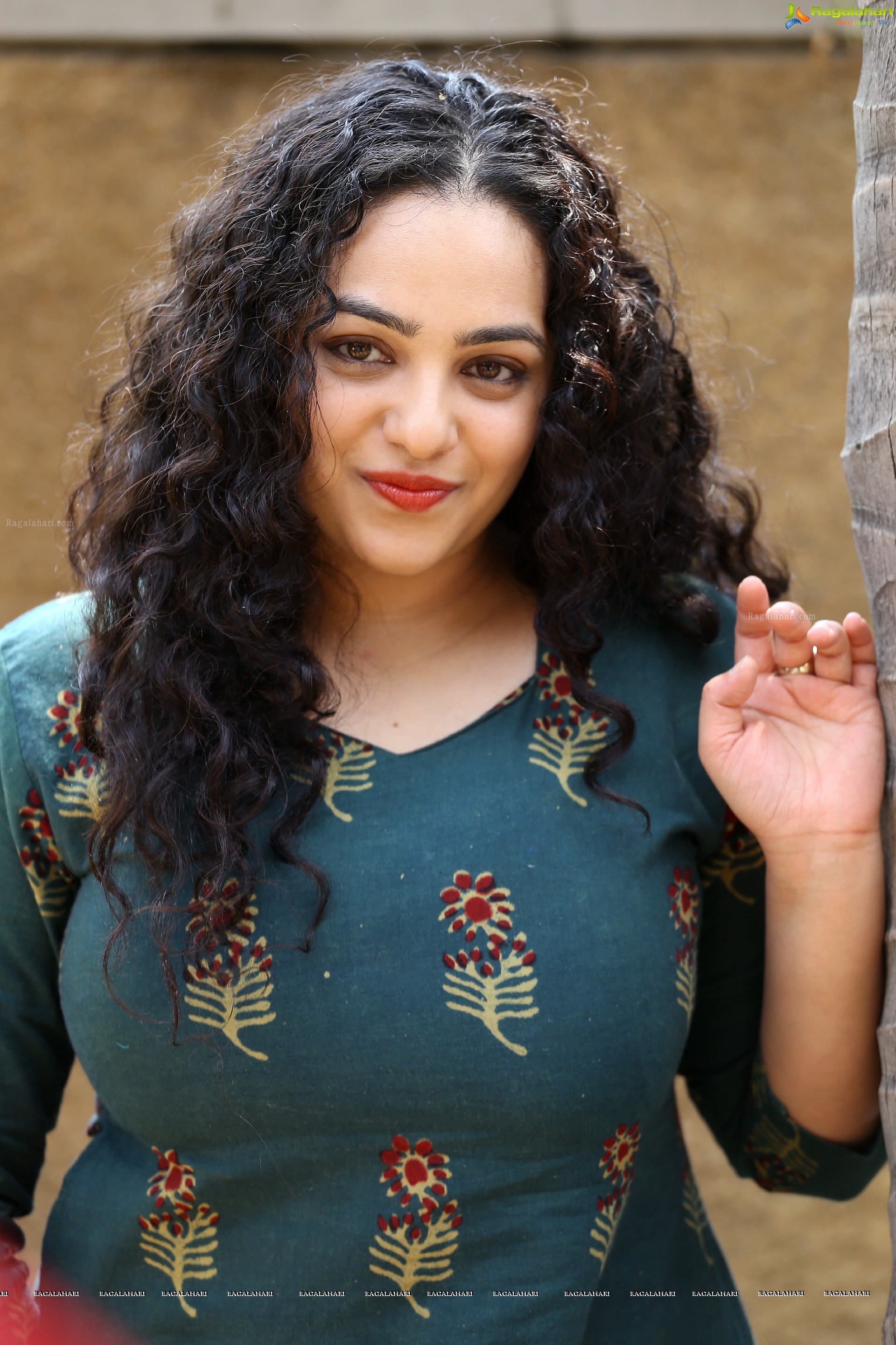 Nithya Menen at Awe! Movie Interview, HD Photo Gallery