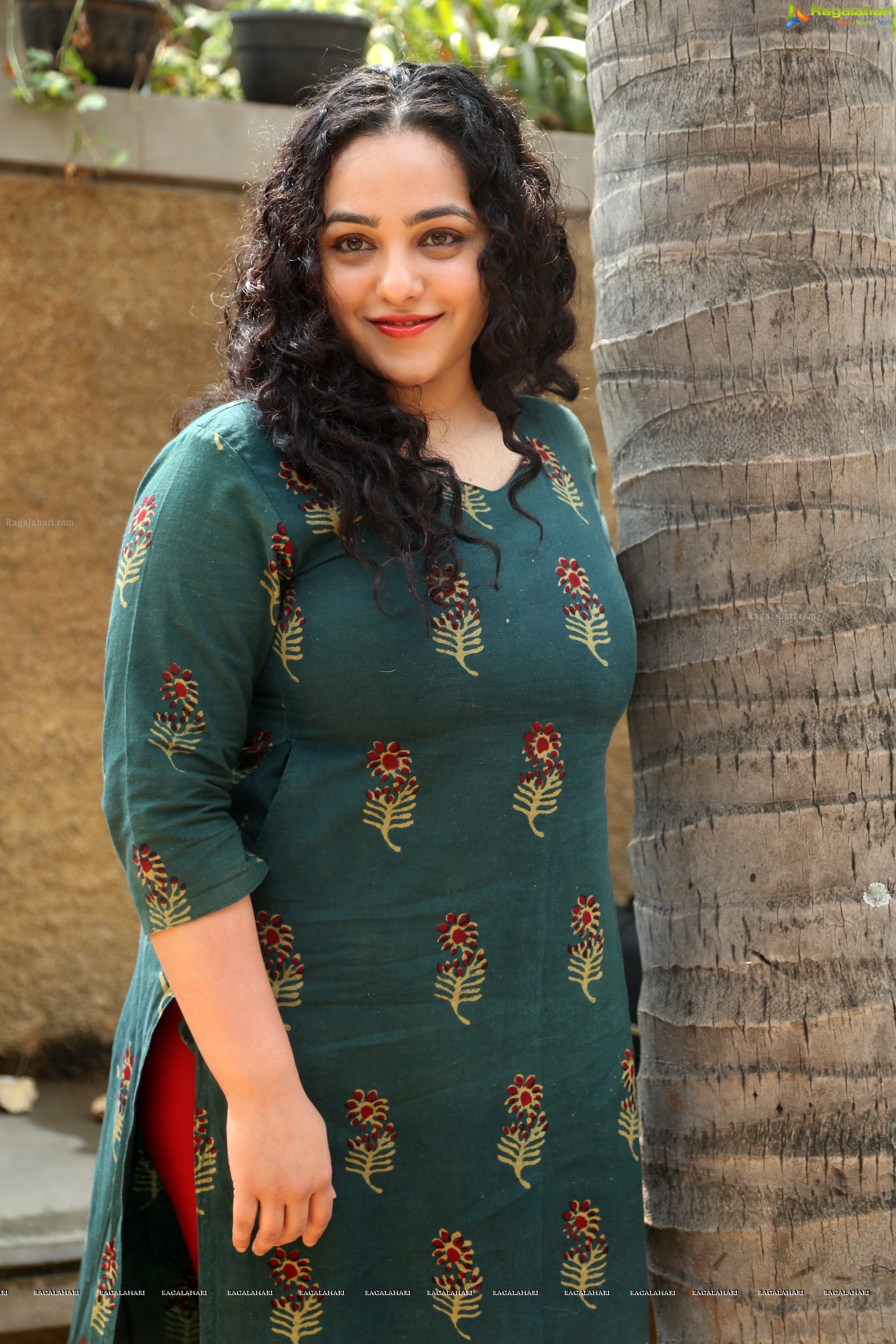 Nithya Menen at Awe! Movie Interview, HD Photo Gallery