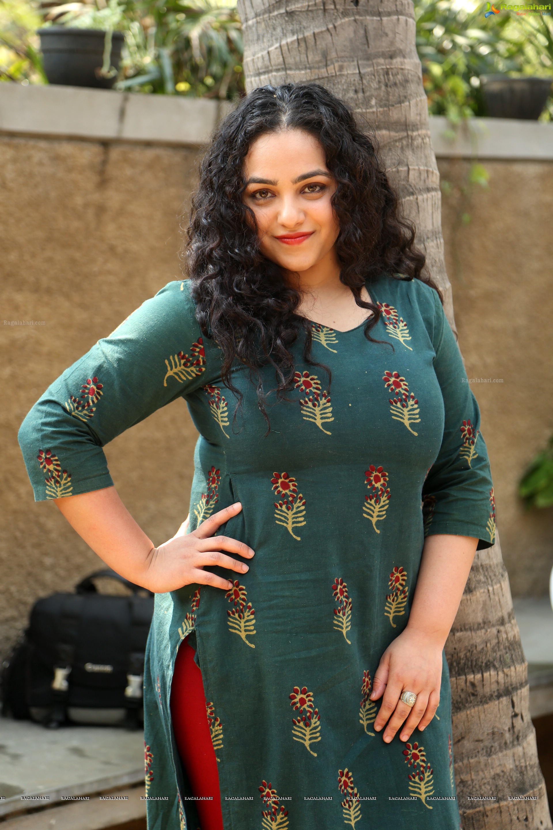 Nithya Menen at Awe! Movie Interview, HD Photo Gallery