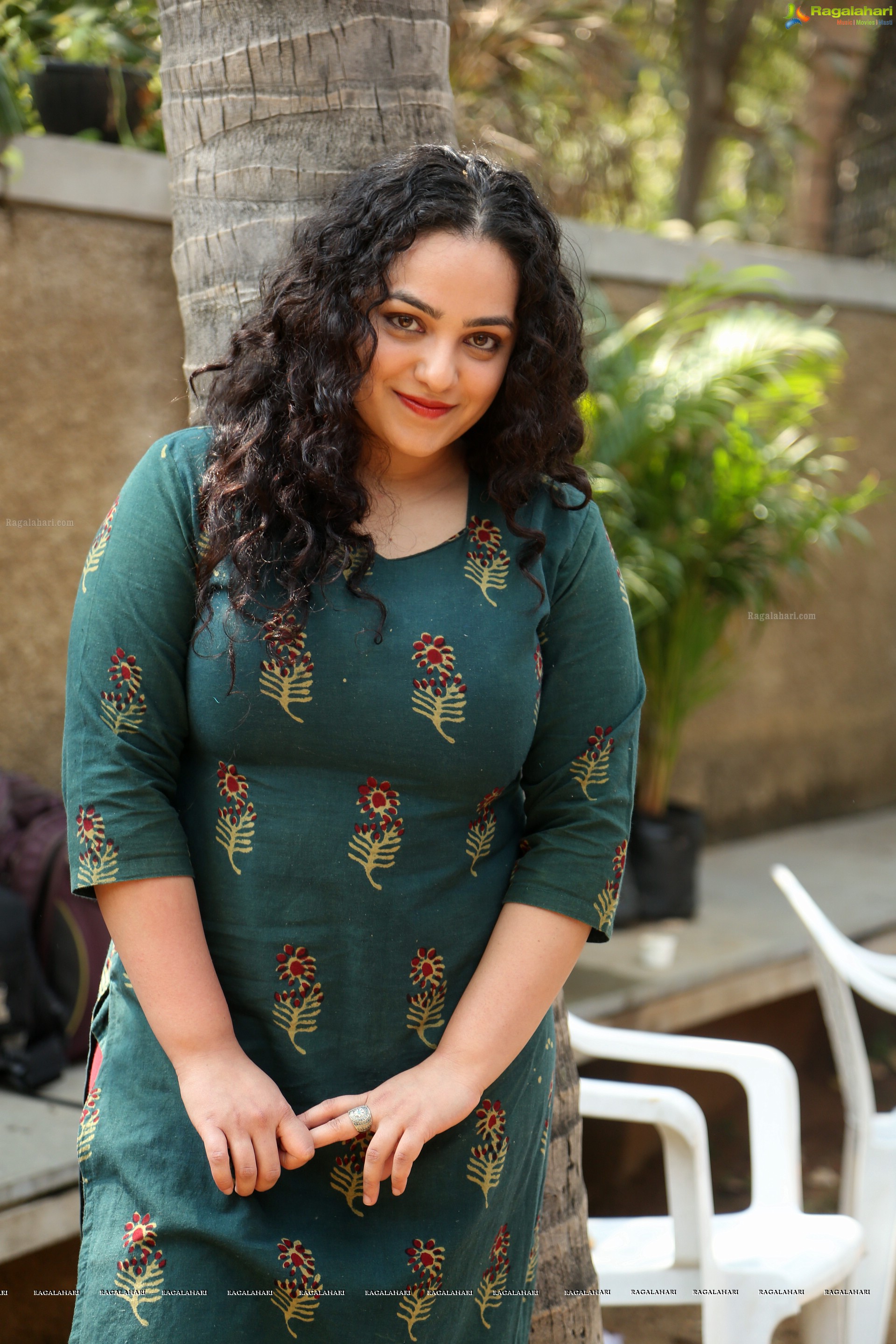 Nithya Menen at Awe! Movie Interview, HD Photo Gallery