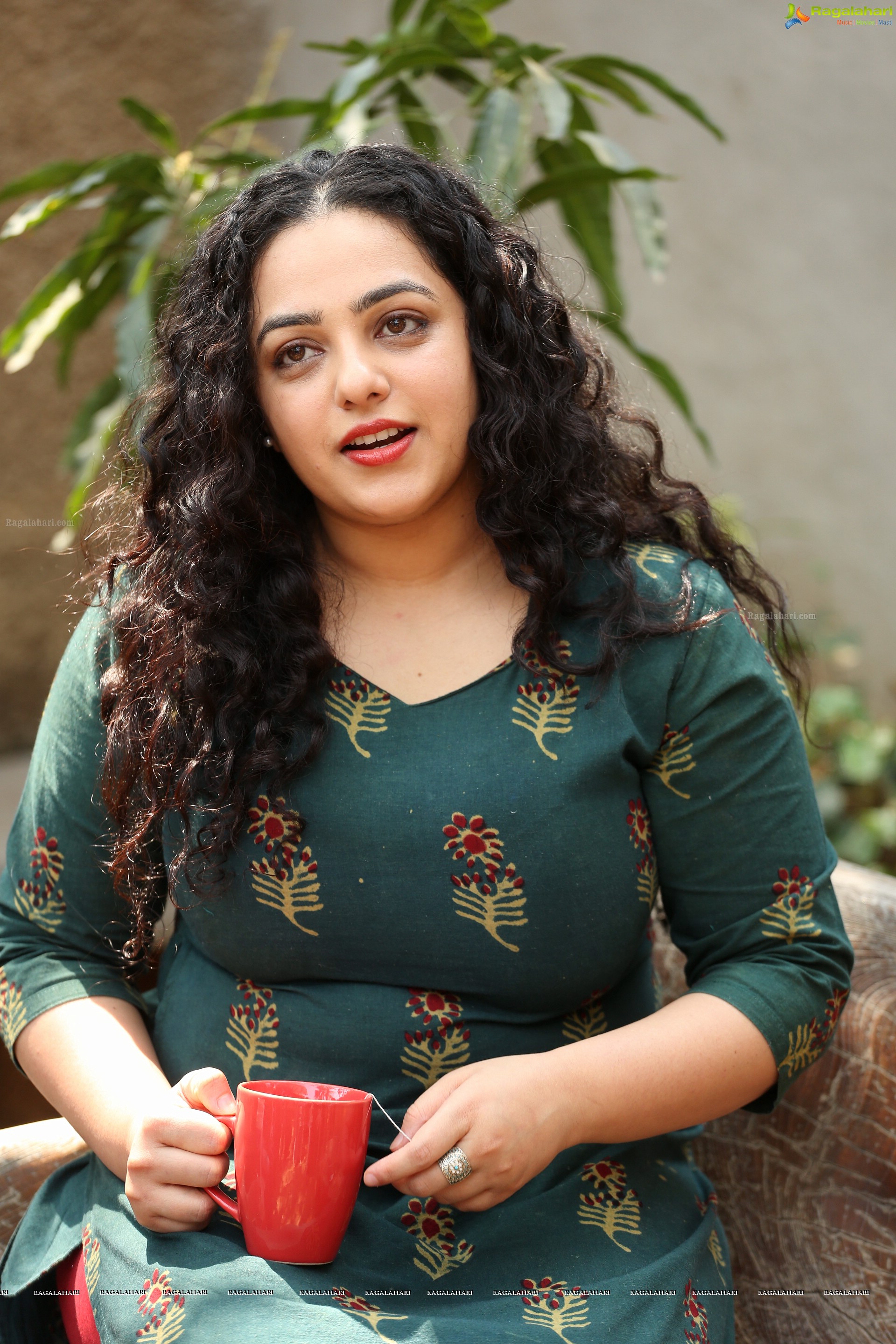 Nithya Menen at Awe! Movie Interview, HD Photo Gallery