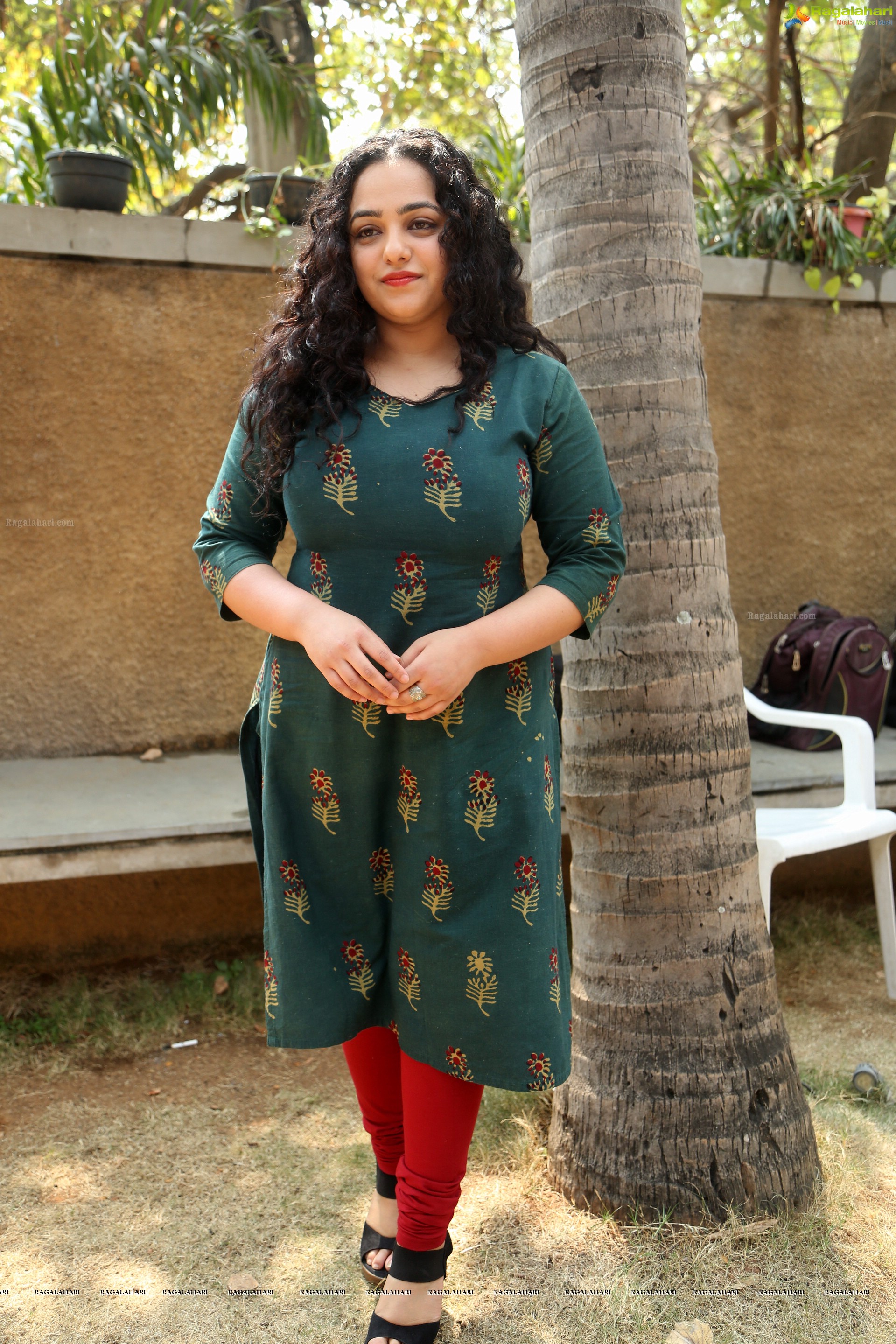 Nithya Menen at Awe! Movie Interview, HD Photo Gallery