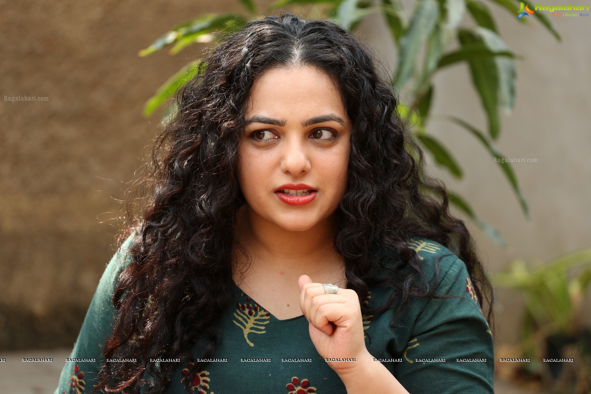 Nithya Menen at Awe! Movie Interview, HD Photo Gallery