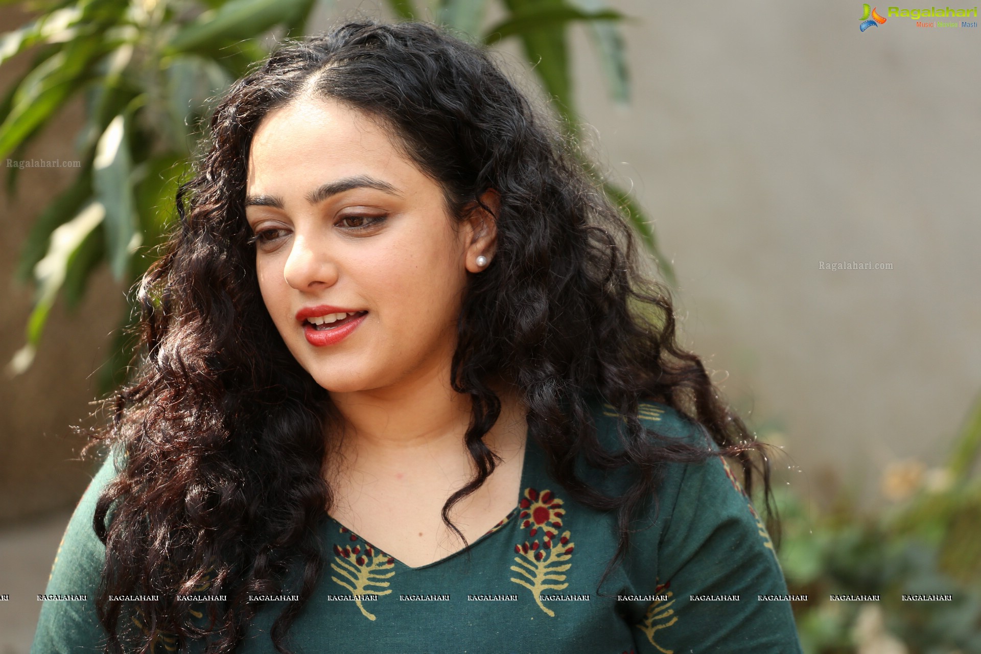 Nithya Menen at Awe! Movie Interview, HD Photo Gallery