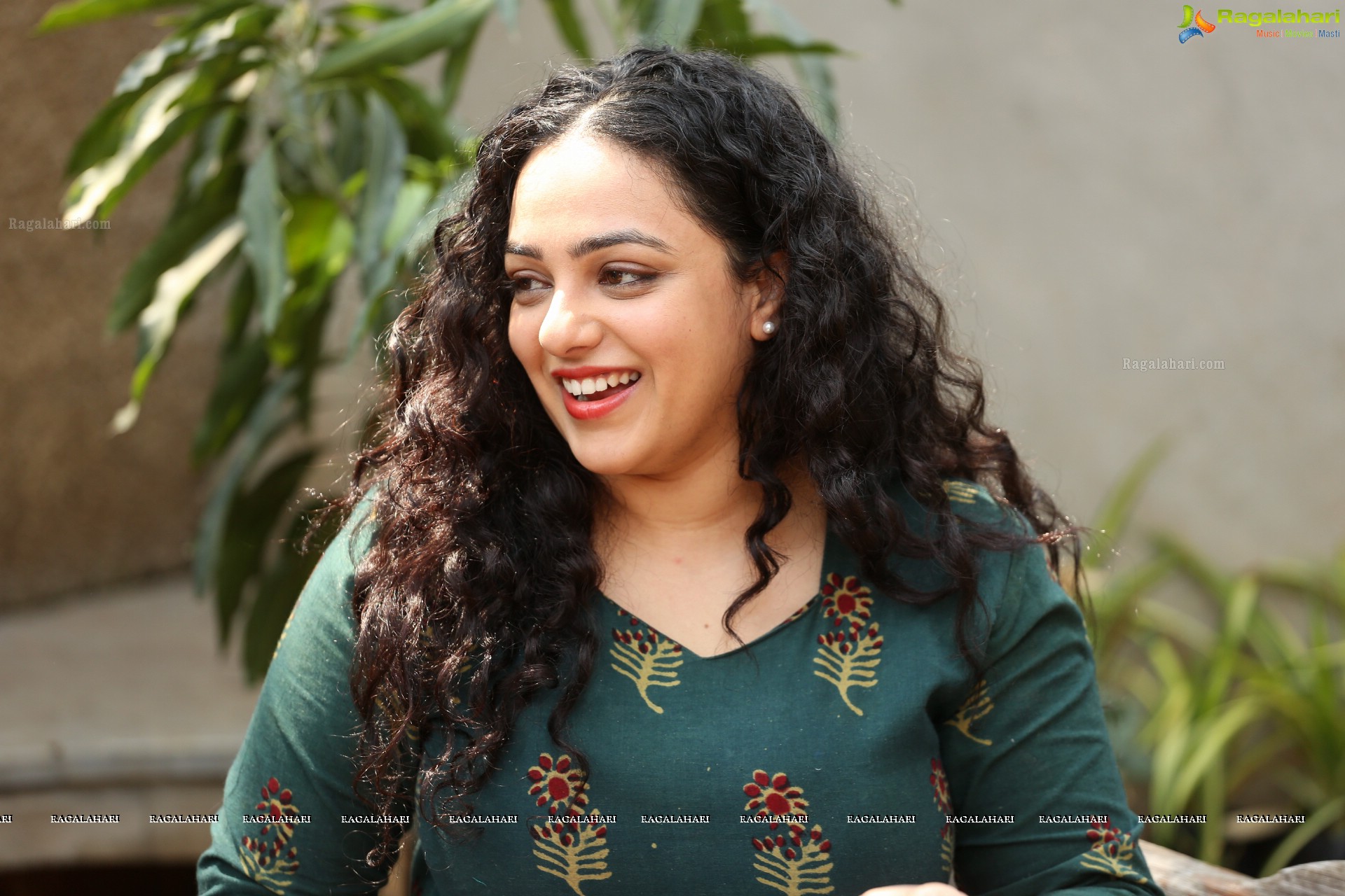 Nithya Menen at Awe! Movie Interview, HD Photo Gallery