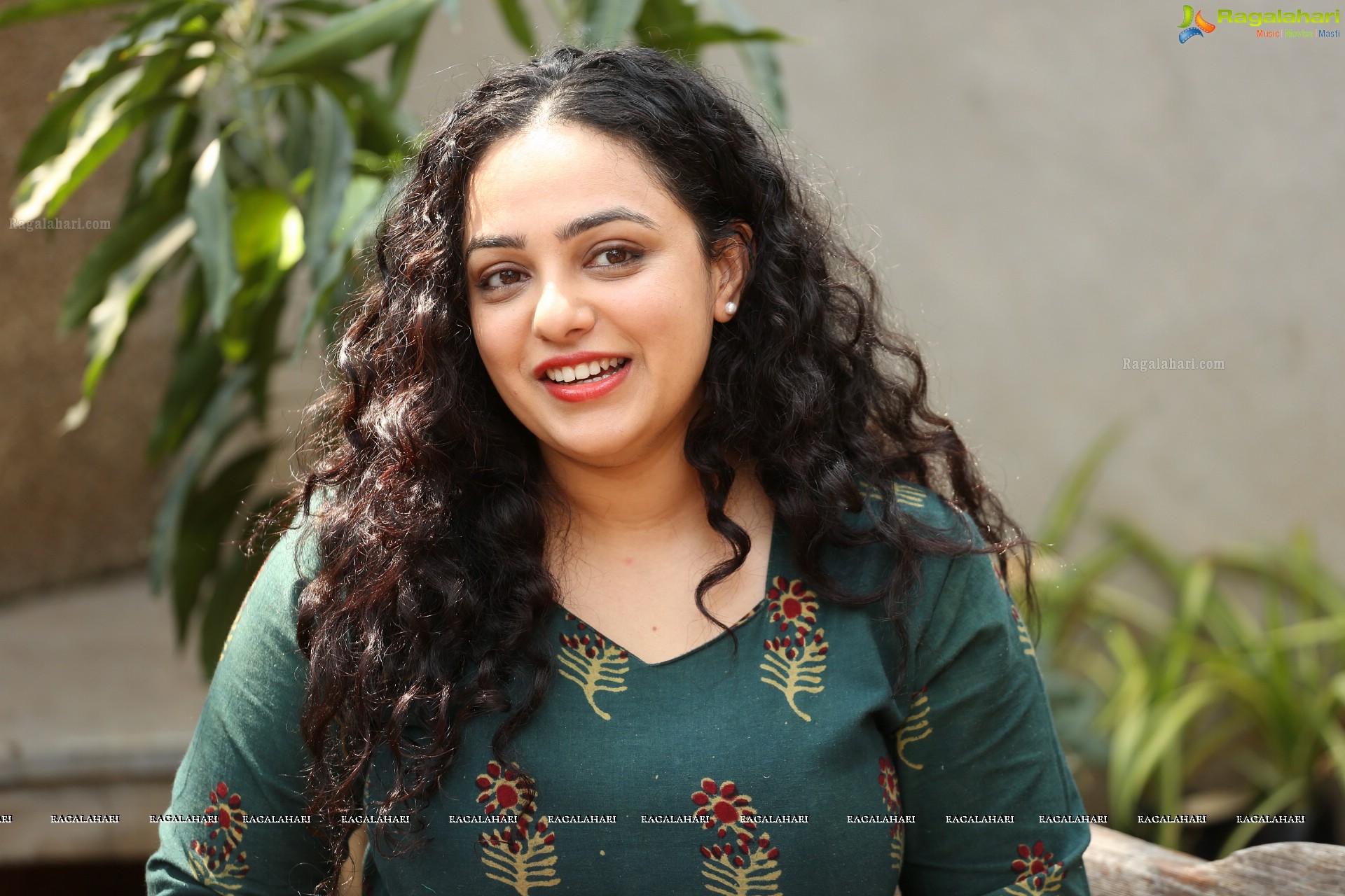 Nithya Menen at Awe! Movie Interview, HD Photo Gallery