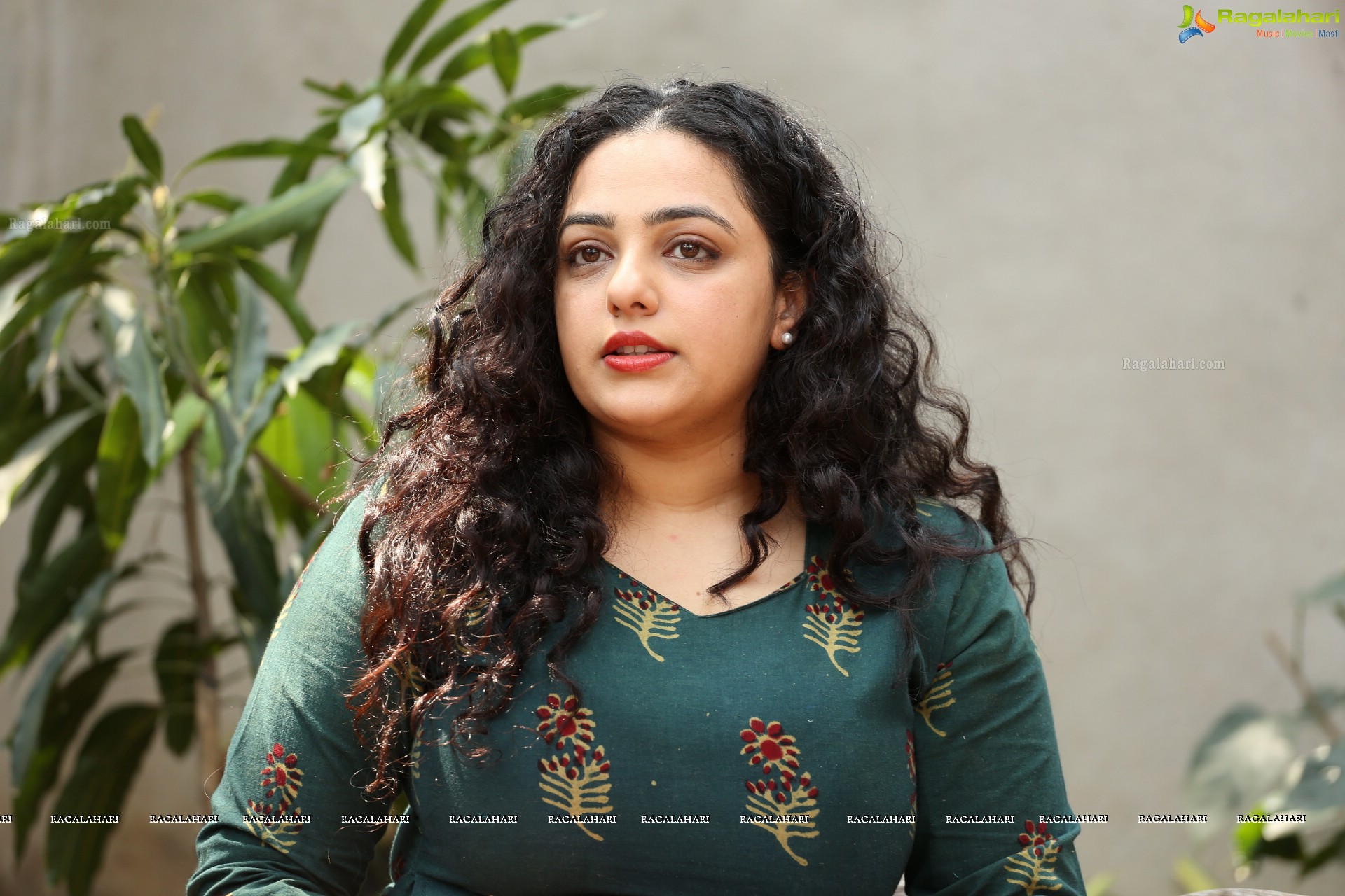 Nithya Menen at Awe! Movie Interview, HD Photo Gallery