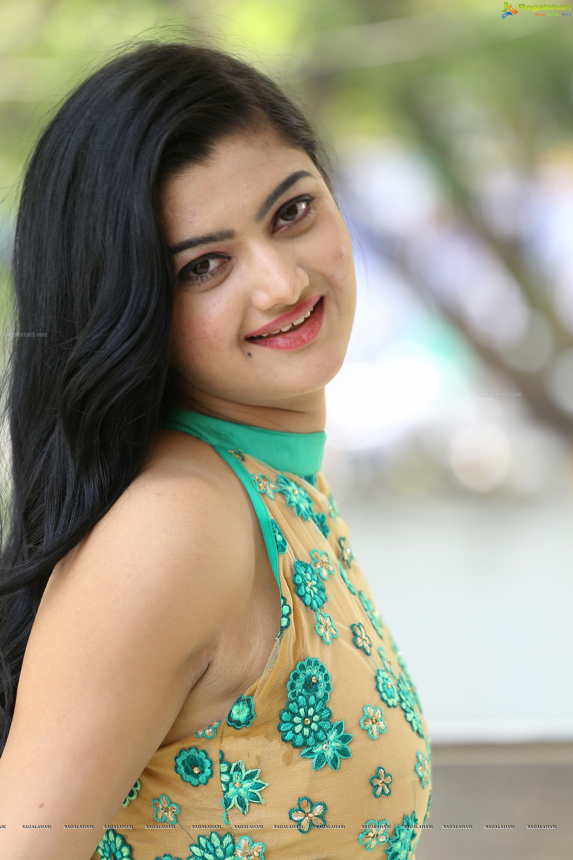 Akshitha at Satya Gang Press Meet (High Definition)