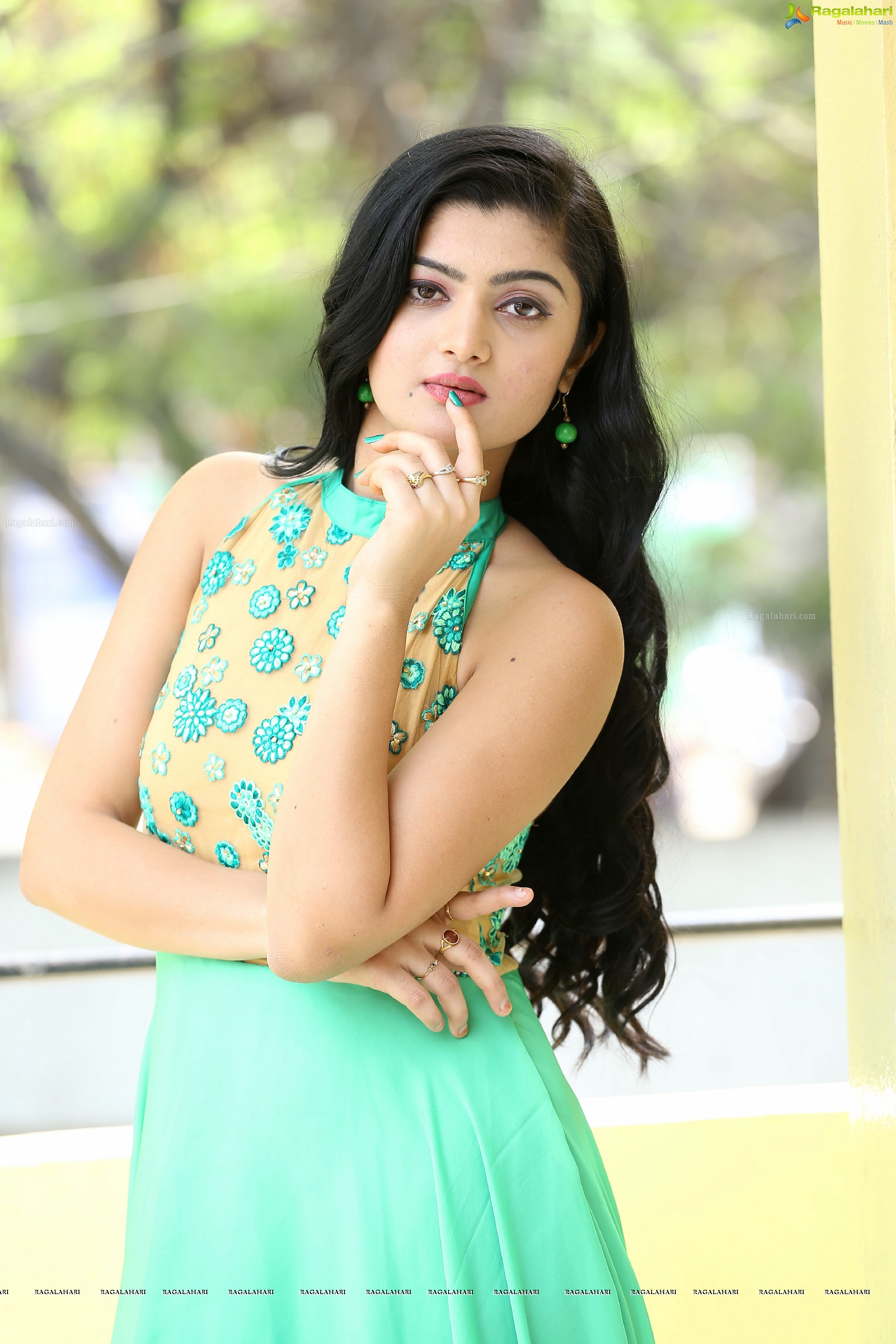 Akshitha at Satya Gang Press Meet (High Definition)