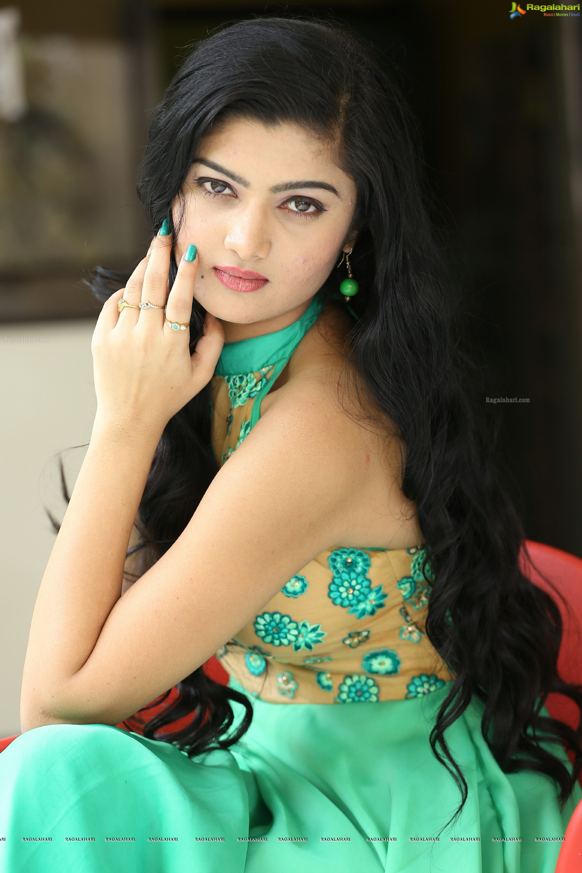 Akshitha at Satya Gang Press Meet (High Definition)