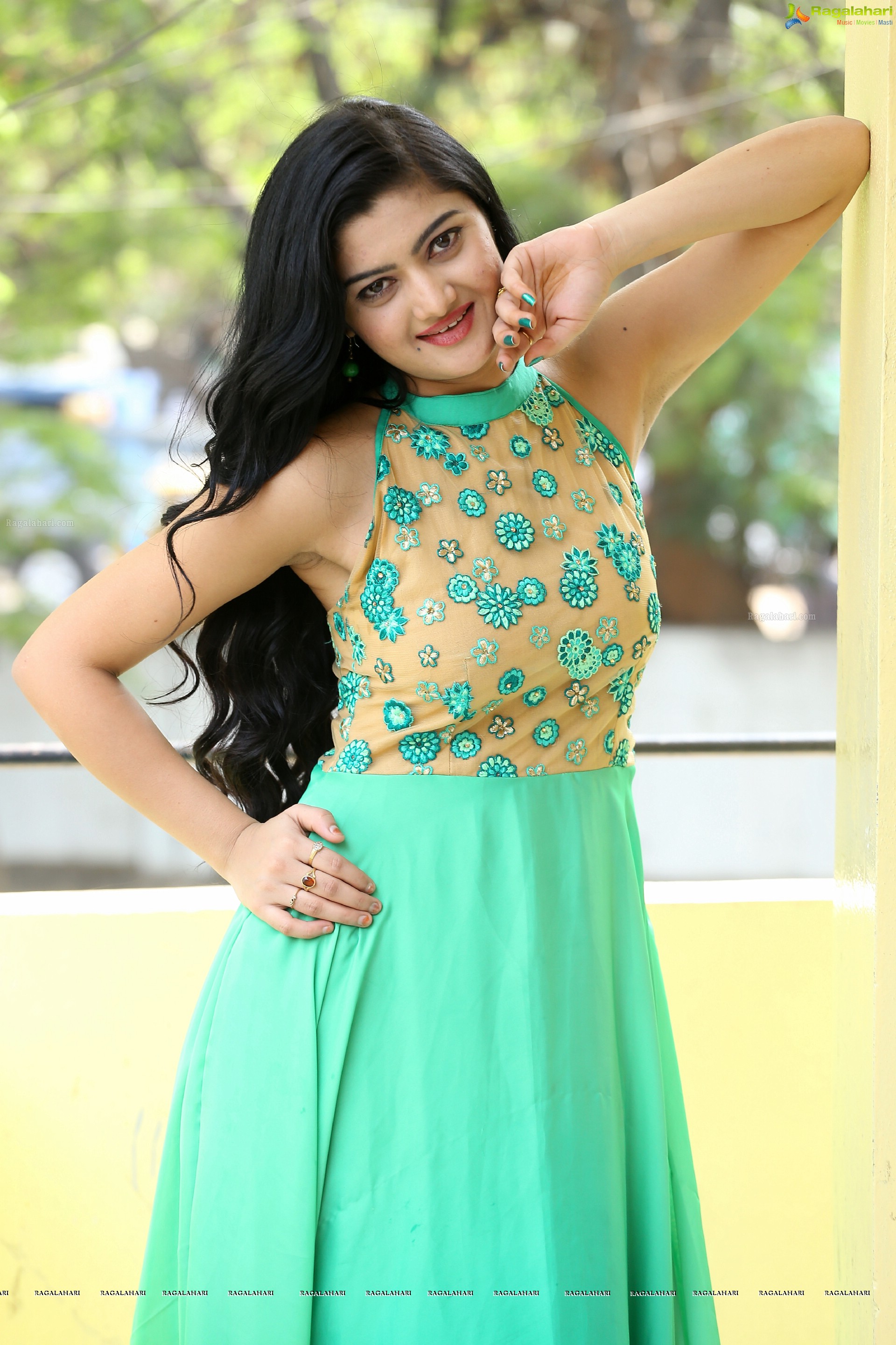 Akshitha at Satya Gang Press Meet (High Definition)