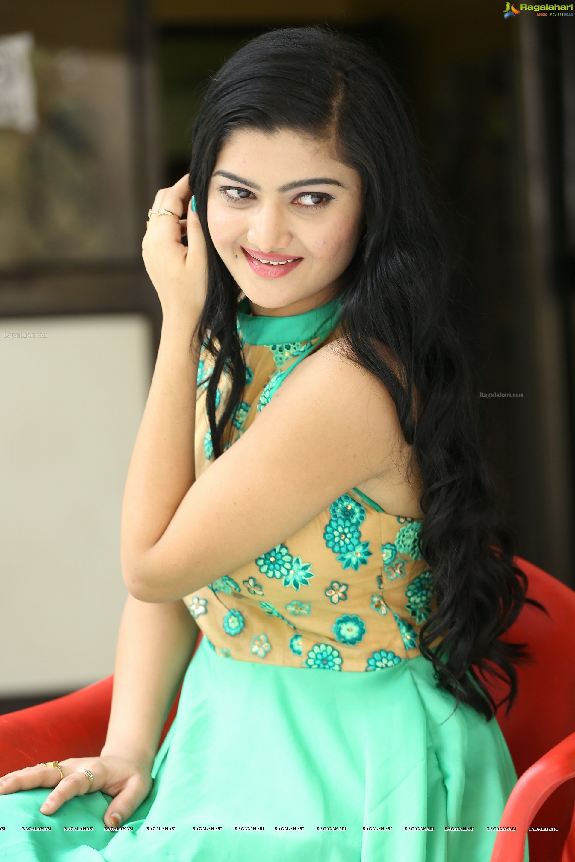 Akshitha at Satya Gang Press Meet (High Definition)