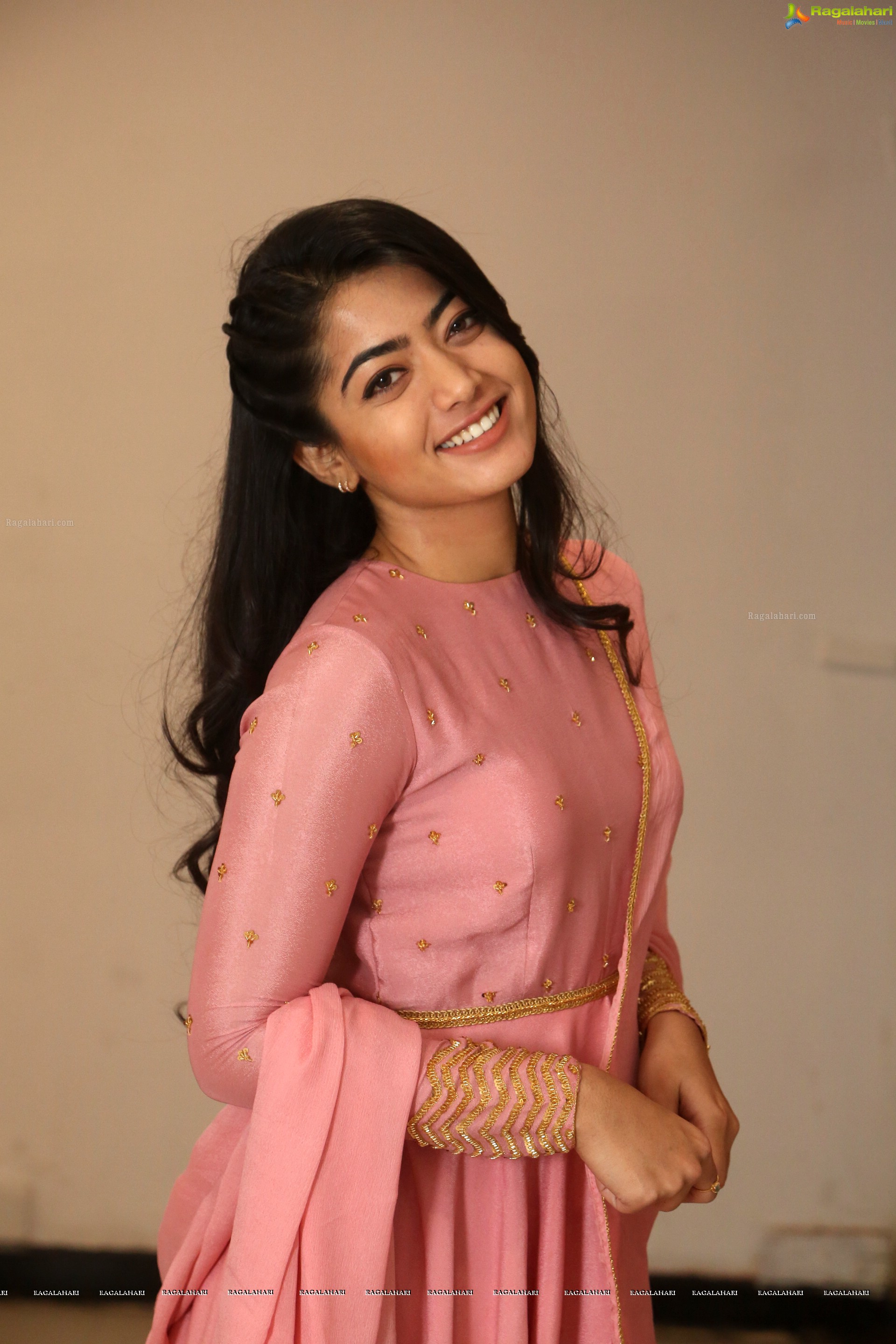 Rashmika Mandanna at Chalo Thanks Meet - HD Gallery