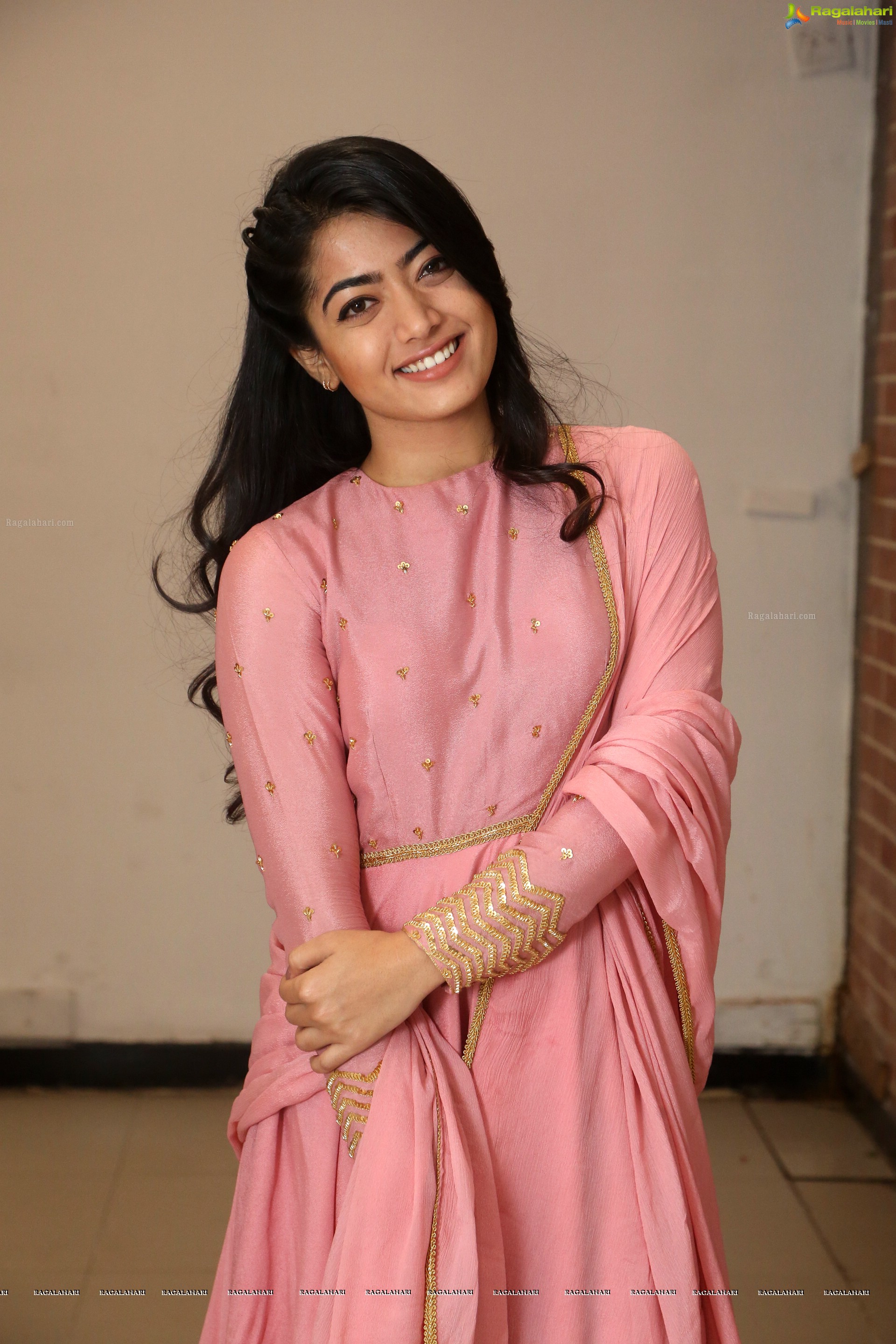 Rashmika Mandanna at Chalo Thanks Meet - HD Gallery