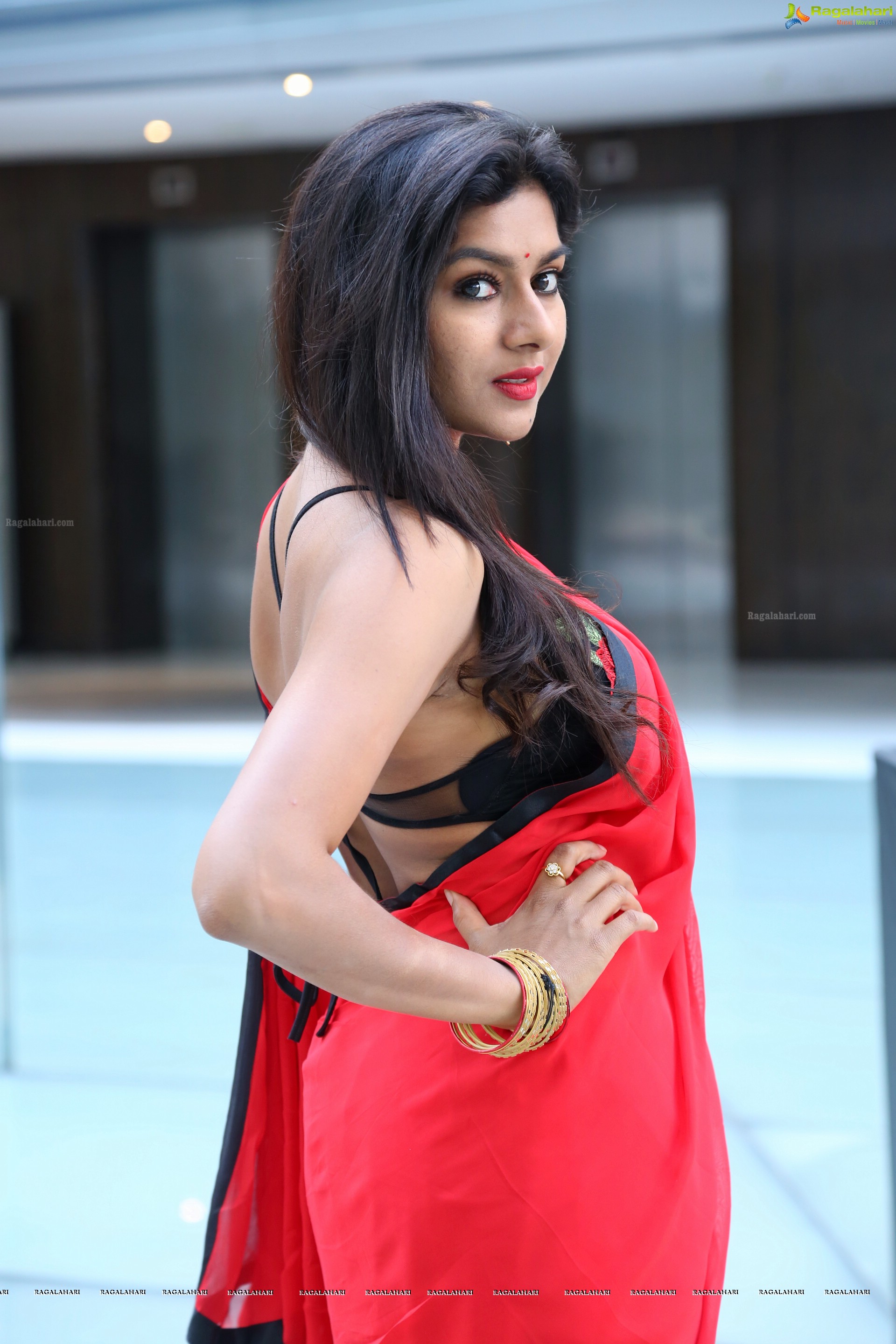 Sai Akshatha at Mee Exam App Launch (High Definition)