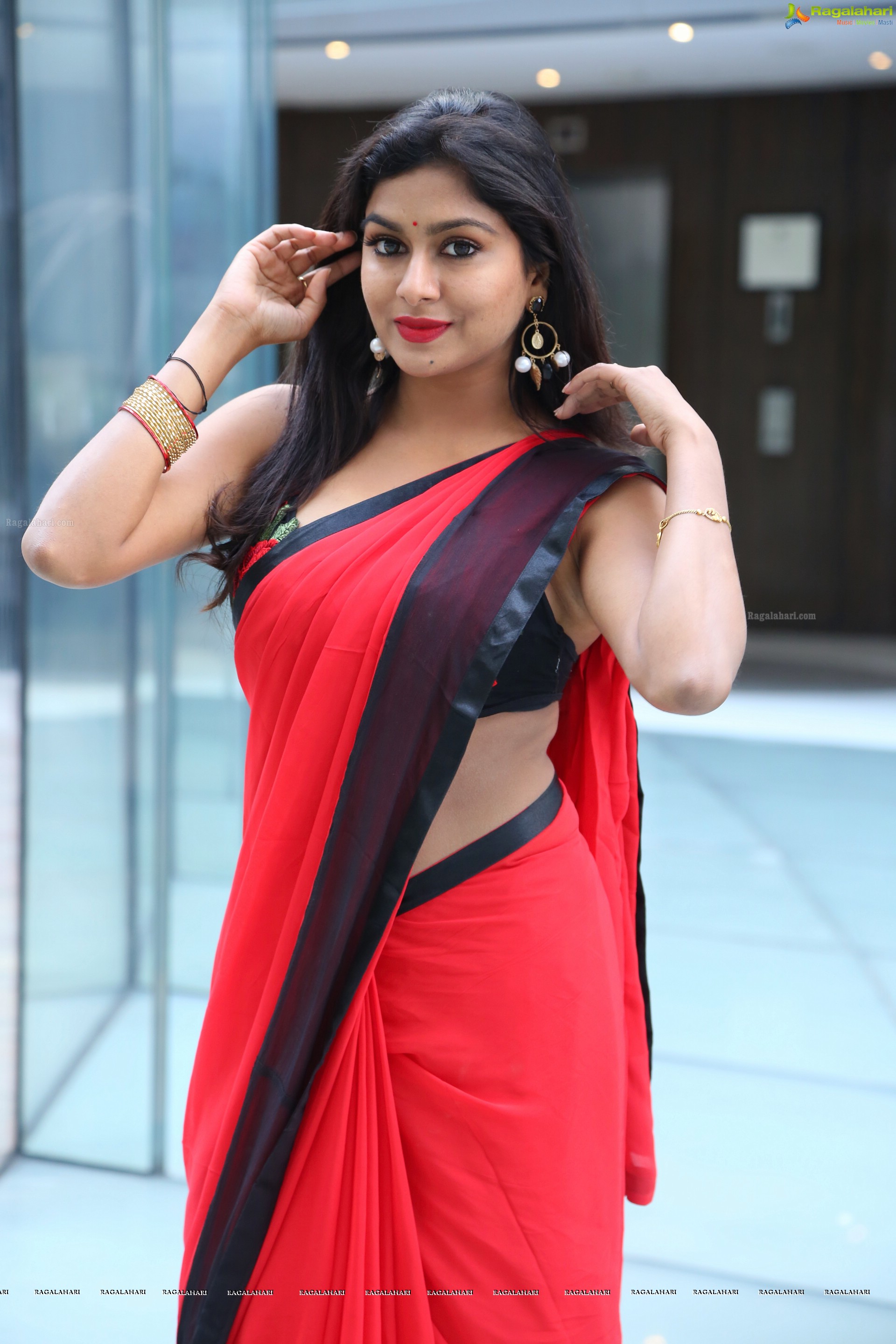 Sai Akshatha at Mee Exam App Launch (High Definition)