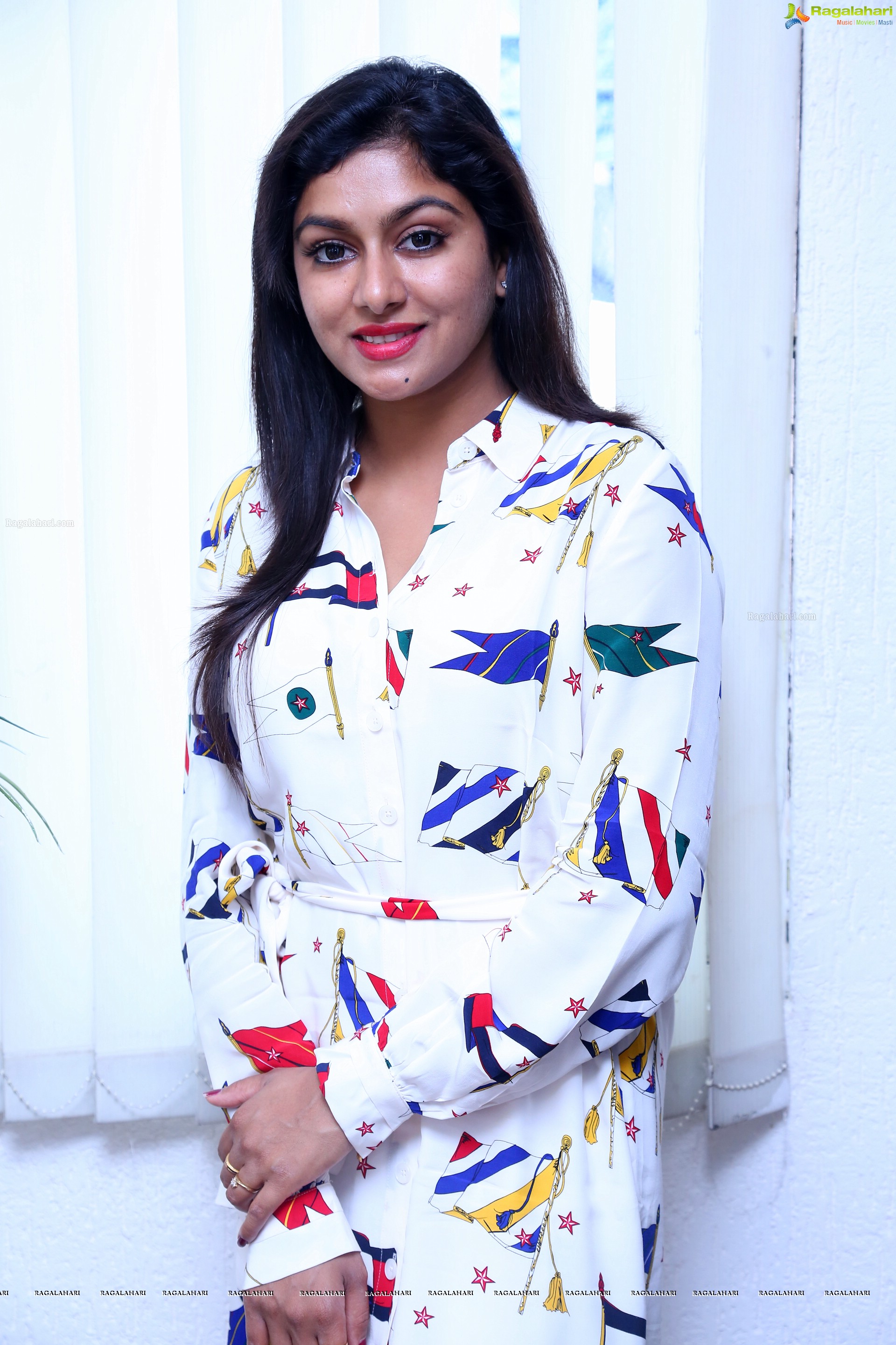 Sai Akshatha at Holi Bash Press Meet (High Definition)