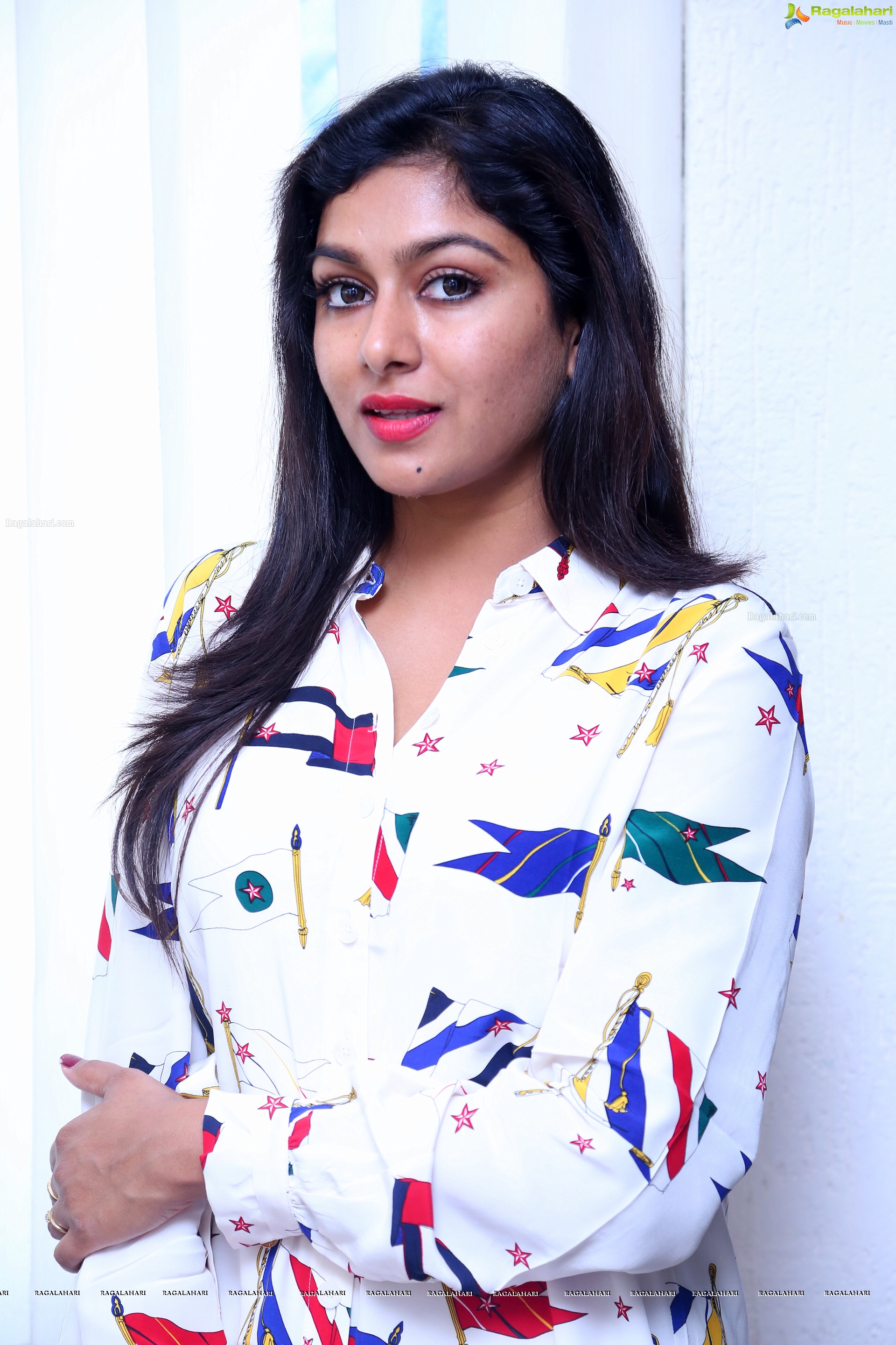 Sai Akshatha at Holi Bash Press Meet (High Definition)