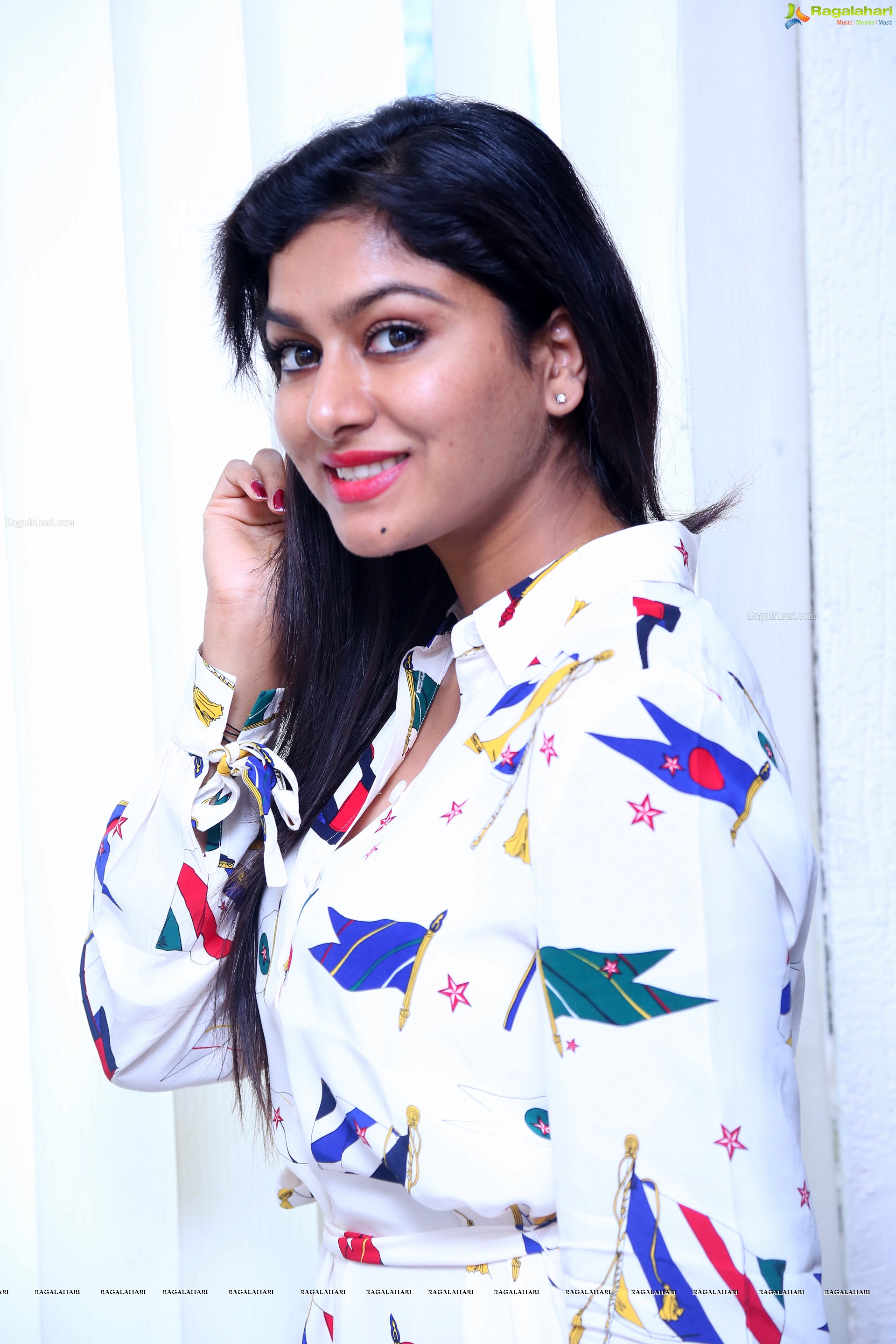 Sai Akshatha at Holi Bash Press Meet (High Definition)