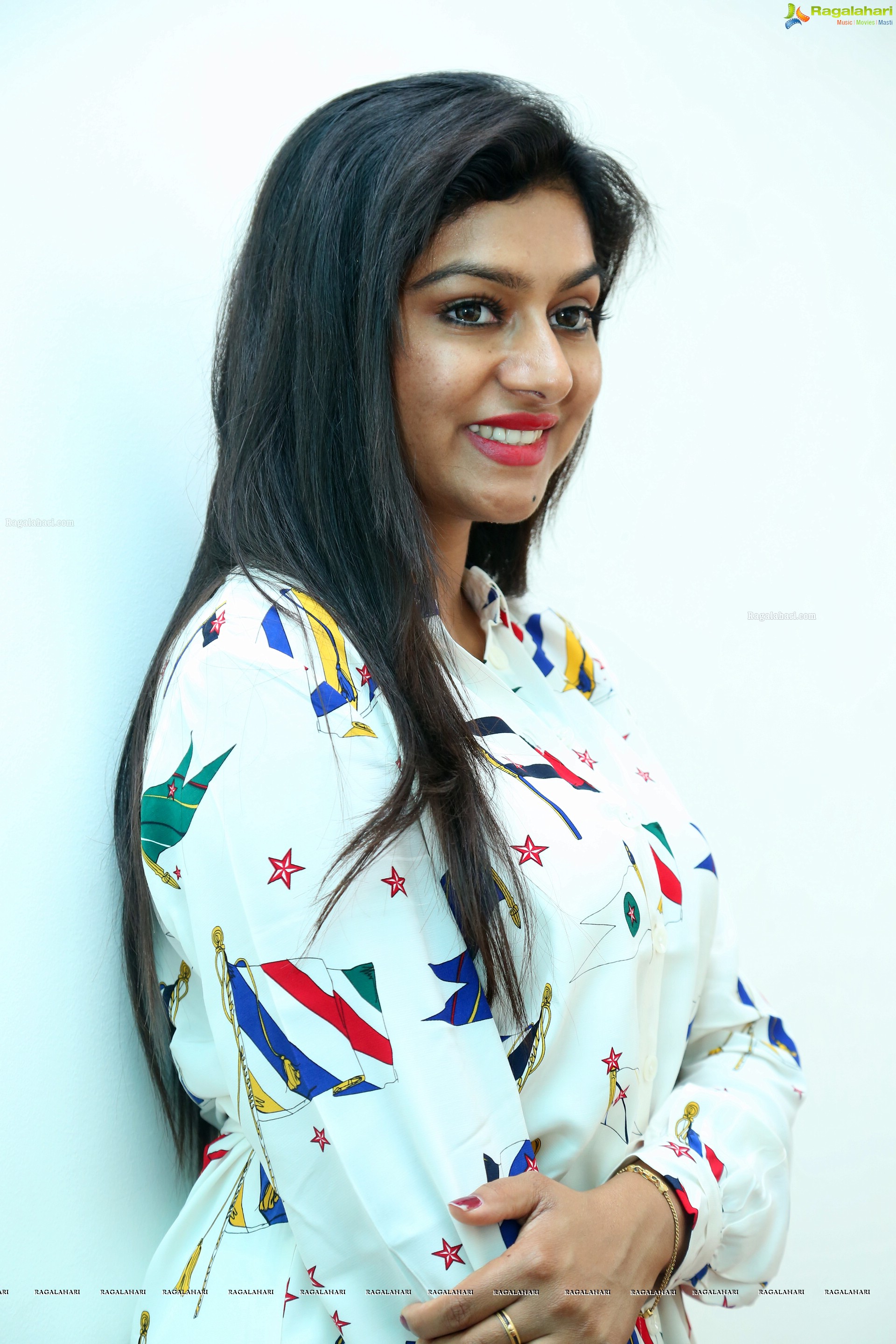 Sai Akshatha at Holi Bash Press Meet (High Definition)