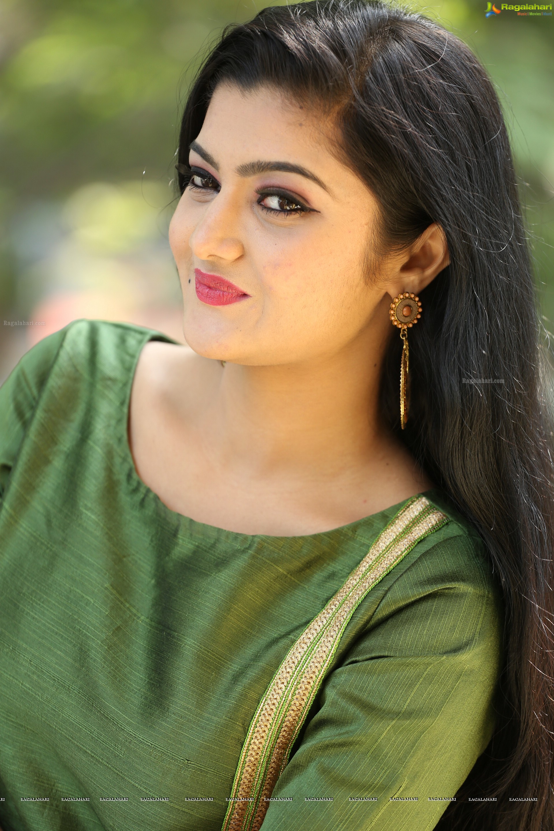 Akshitha at Satya Gang Press Meet (High Definition)