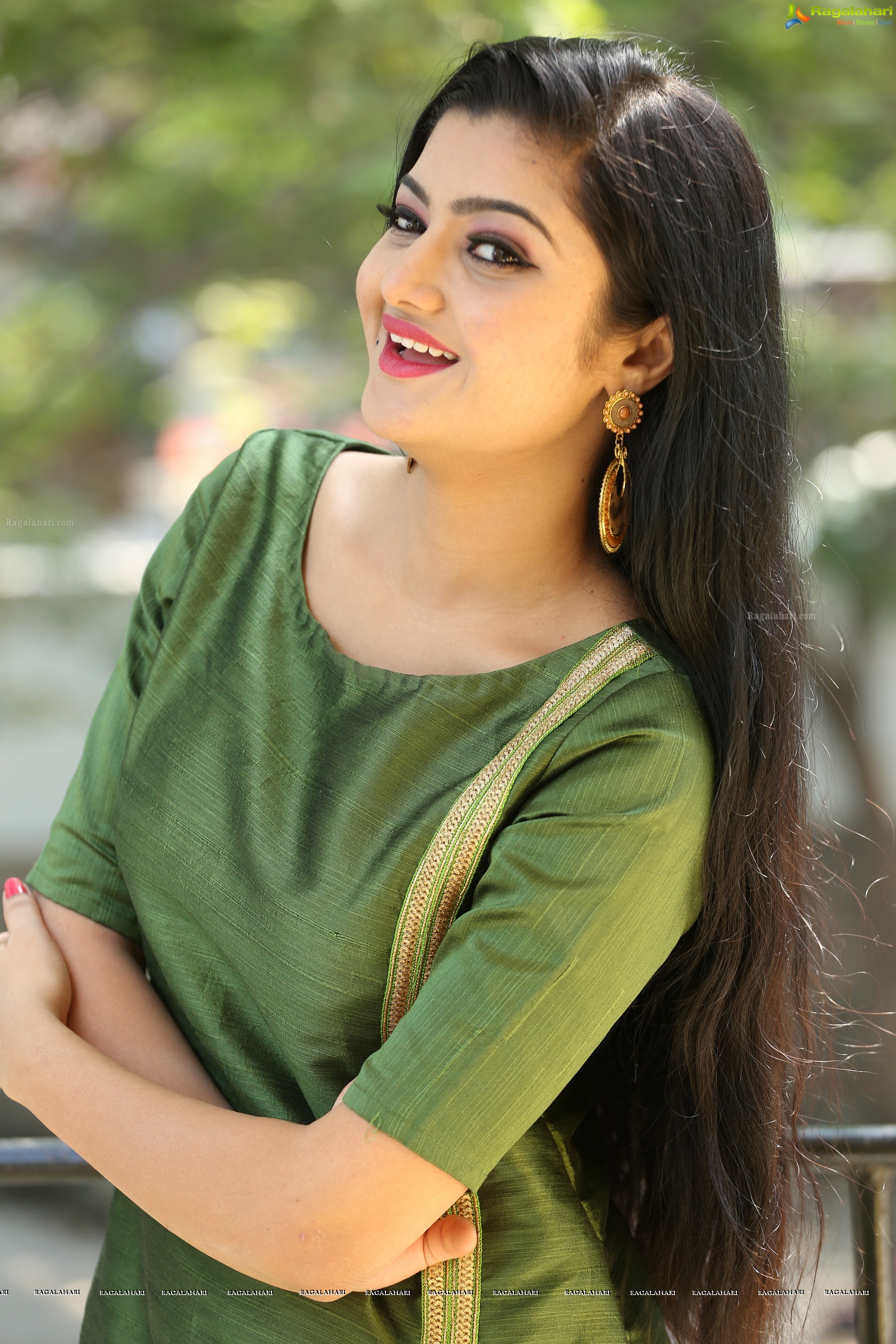 Akshitha at Satya Gang Press Meet (High Definition)