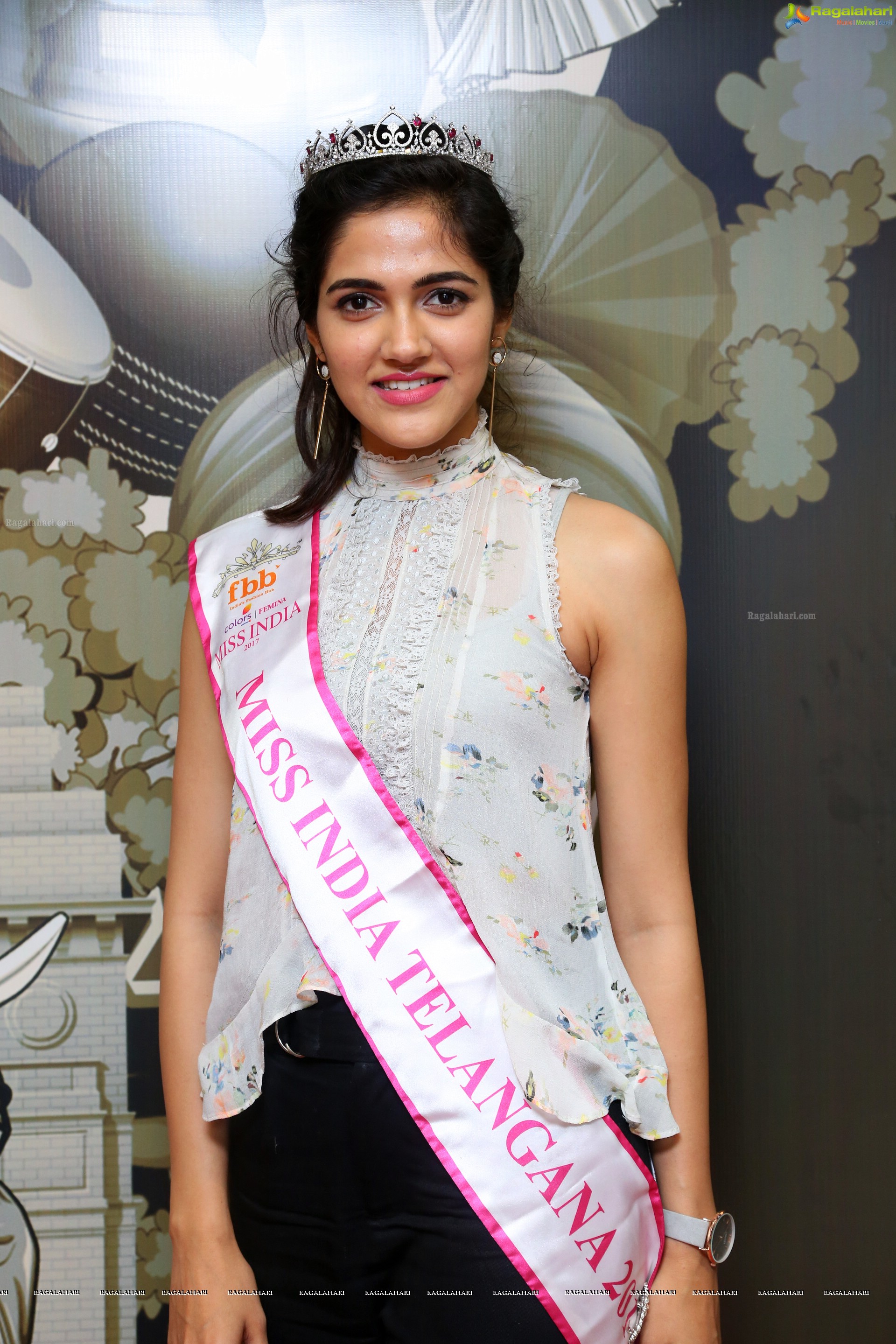 Simran Choudhary at Telangana Auditions of FBB Colors Femina Miss India 2018 (High Definition)