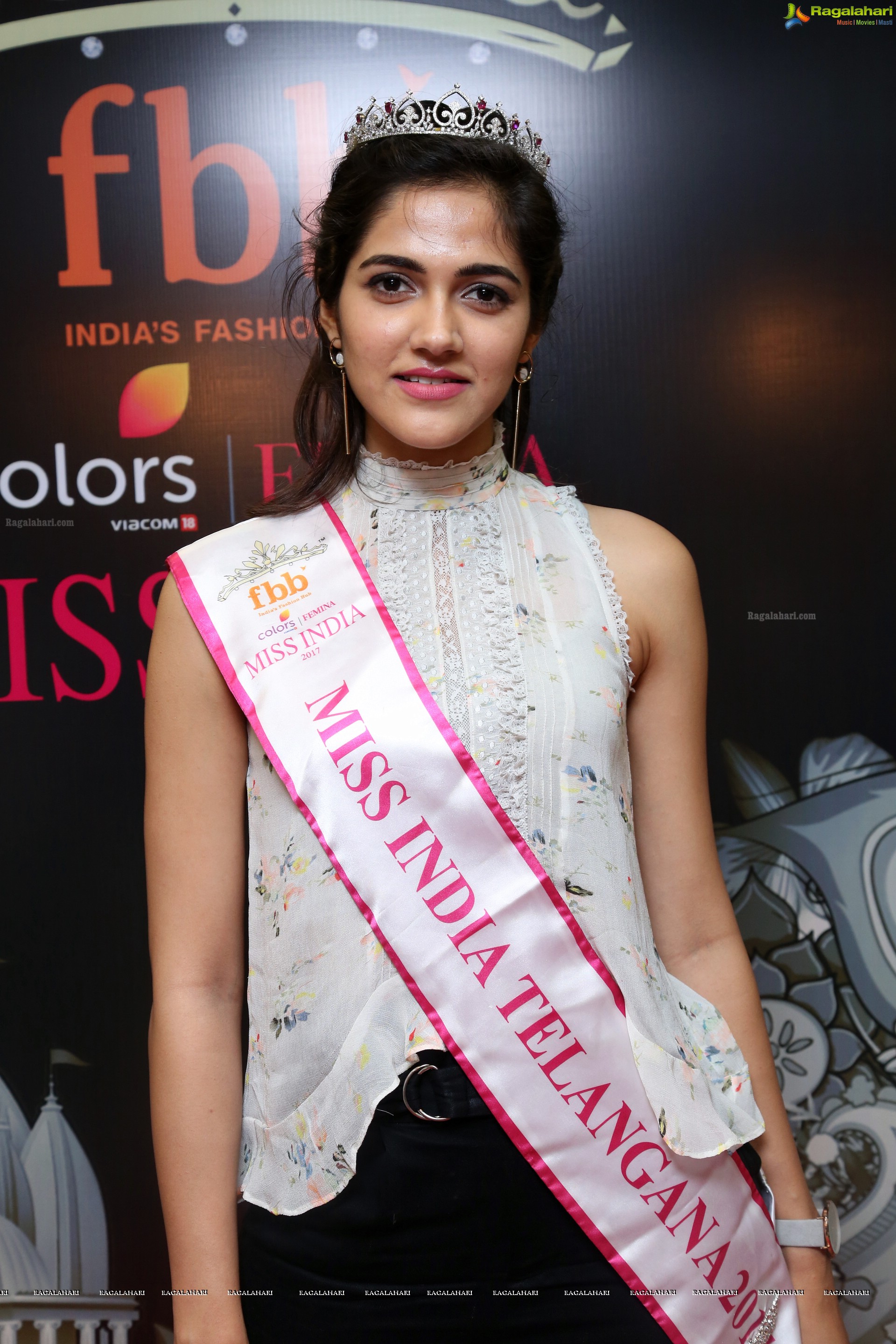 Simran Choudhary at Telangana Auditions of FBB Colors Femina Miss India 2018 (High Definition)