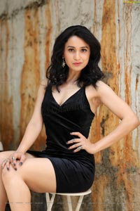 Sakshi Kakkar Black Frock