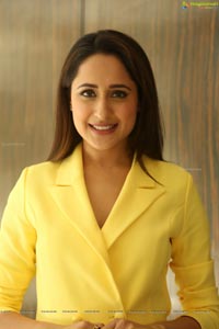 Pragya Jaiswal Yellow Dress