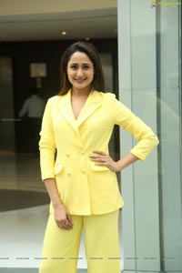 Pragya Jaiswal Yellow Dress