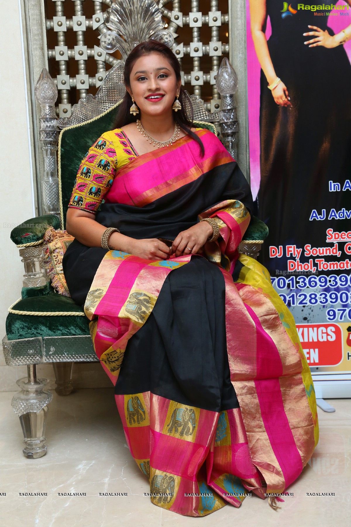 Priya Krishna at Rang De Holi Festival 2018 Poster Launch