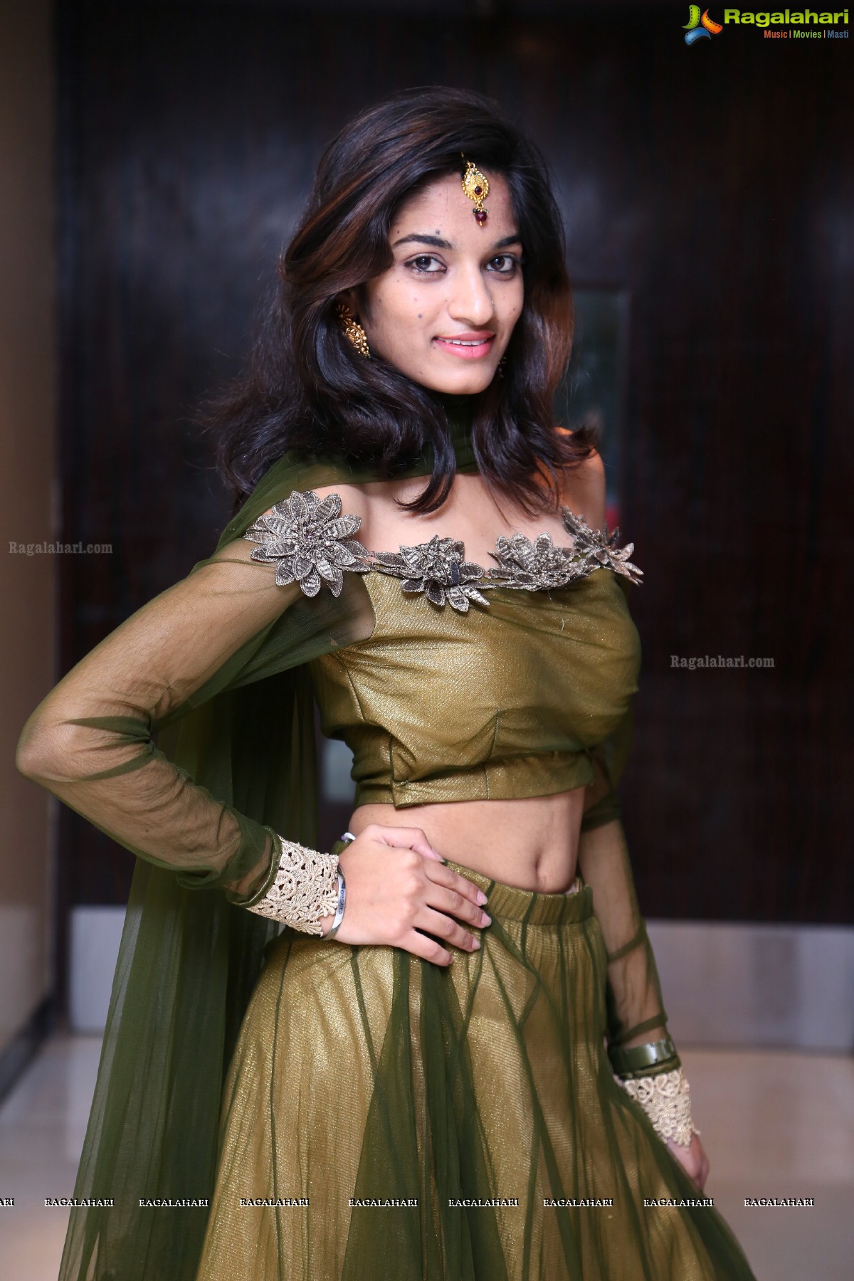 Sai Savarin at Miss Telangana Auditions 2018