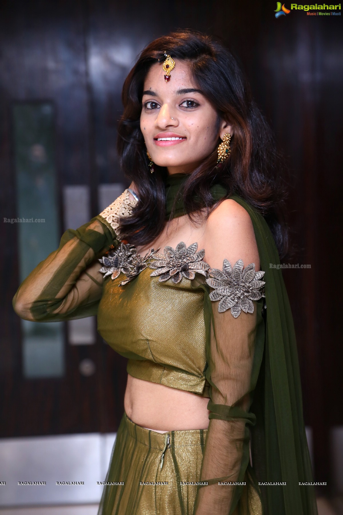 Sai Savarin at Miss Telangana Auditions 2018