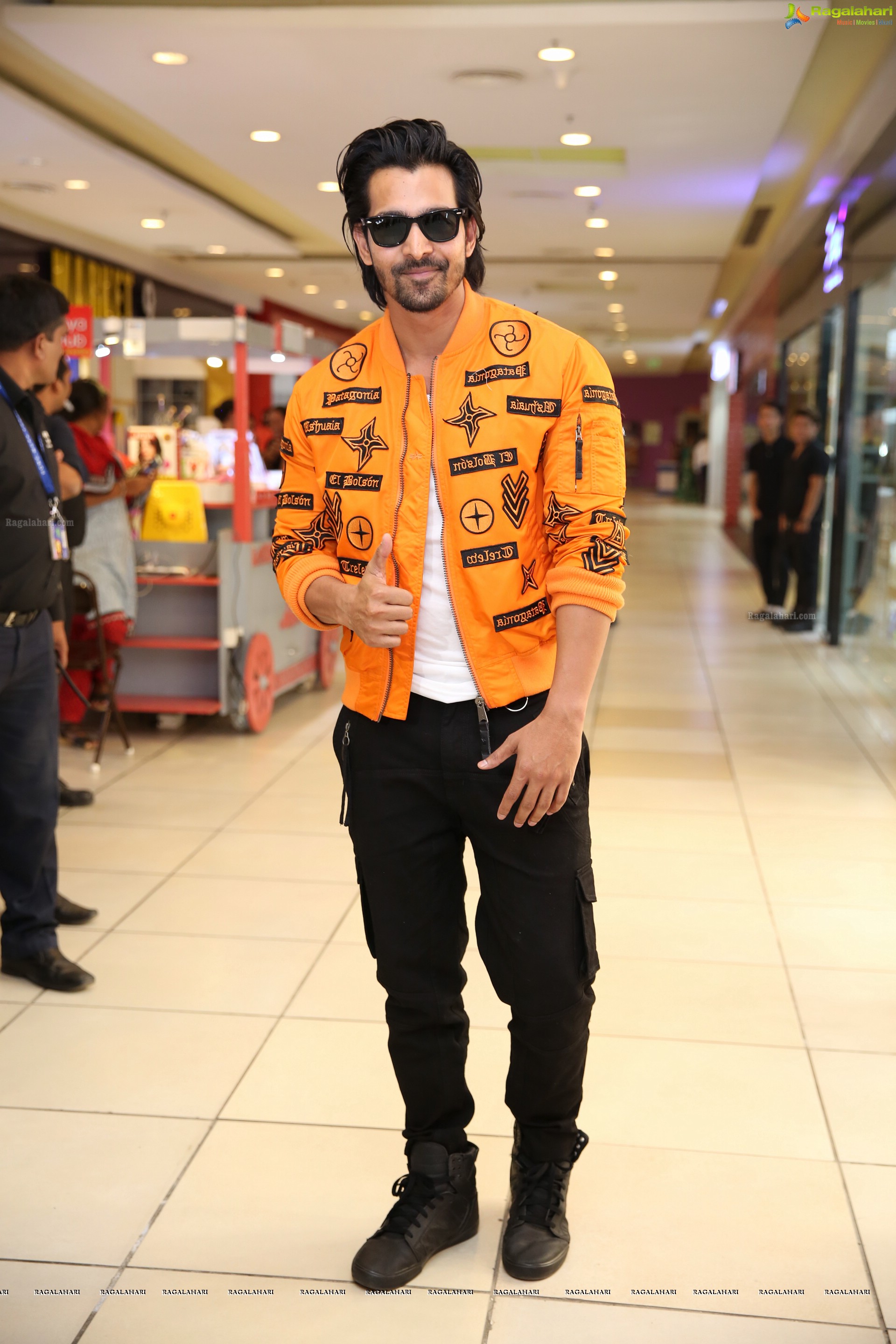Harshavardhan Rane at Millie's Cookies Outlet Launch