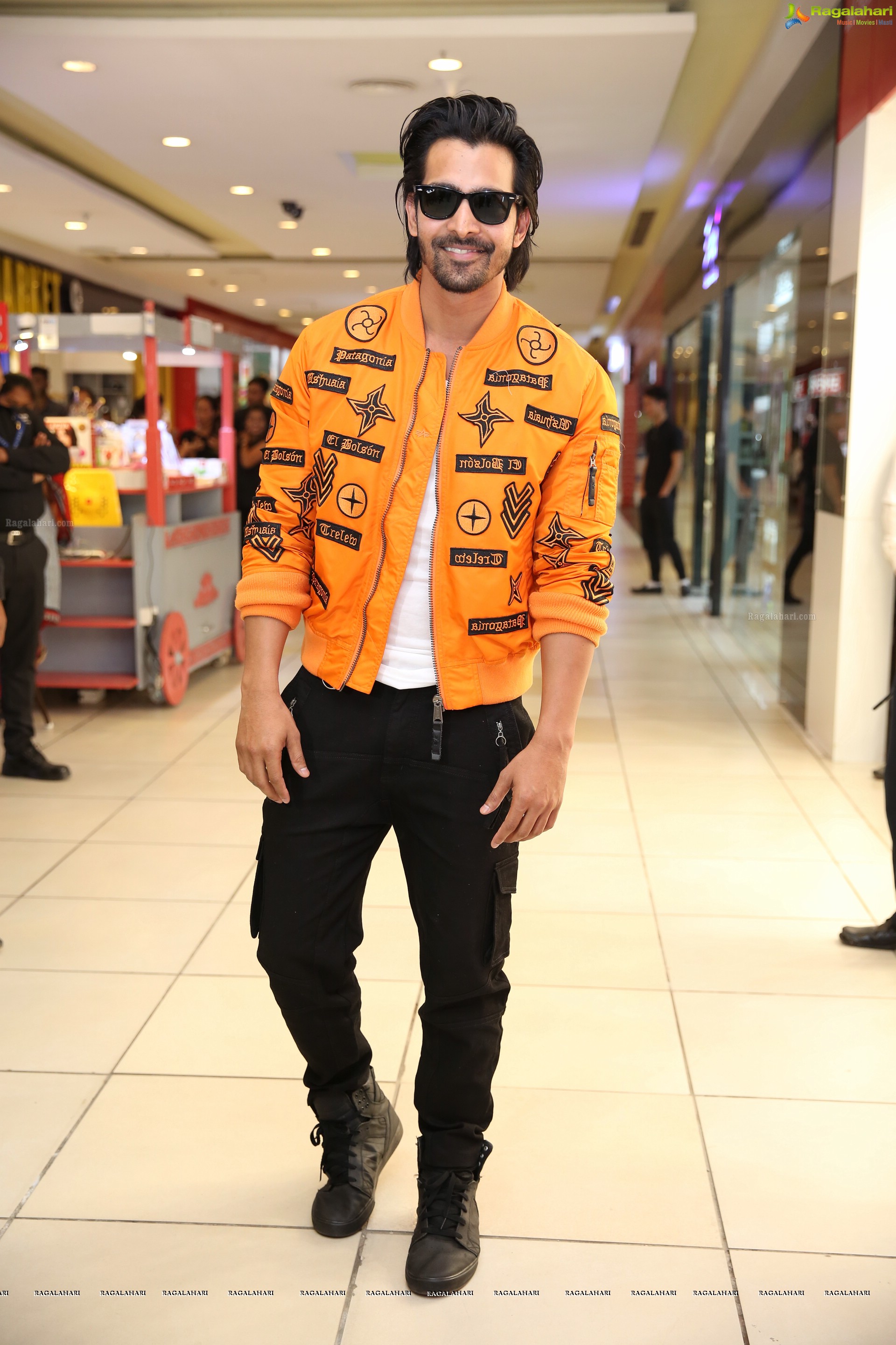 Harshavardhan Rane at Millie's Cookies Outlet Launch