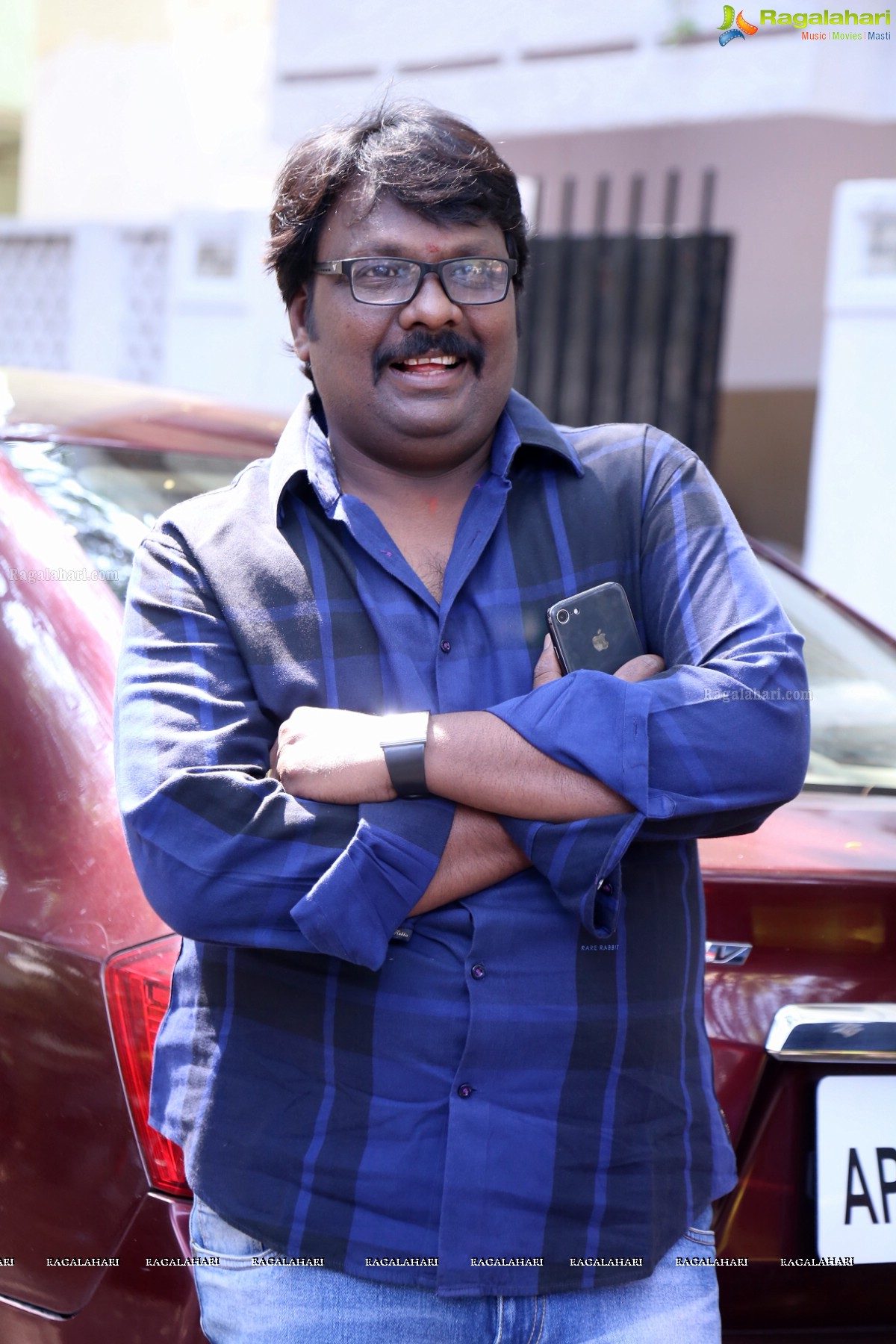 Sai Krishna Pendyala at Seema Raja Press Meet