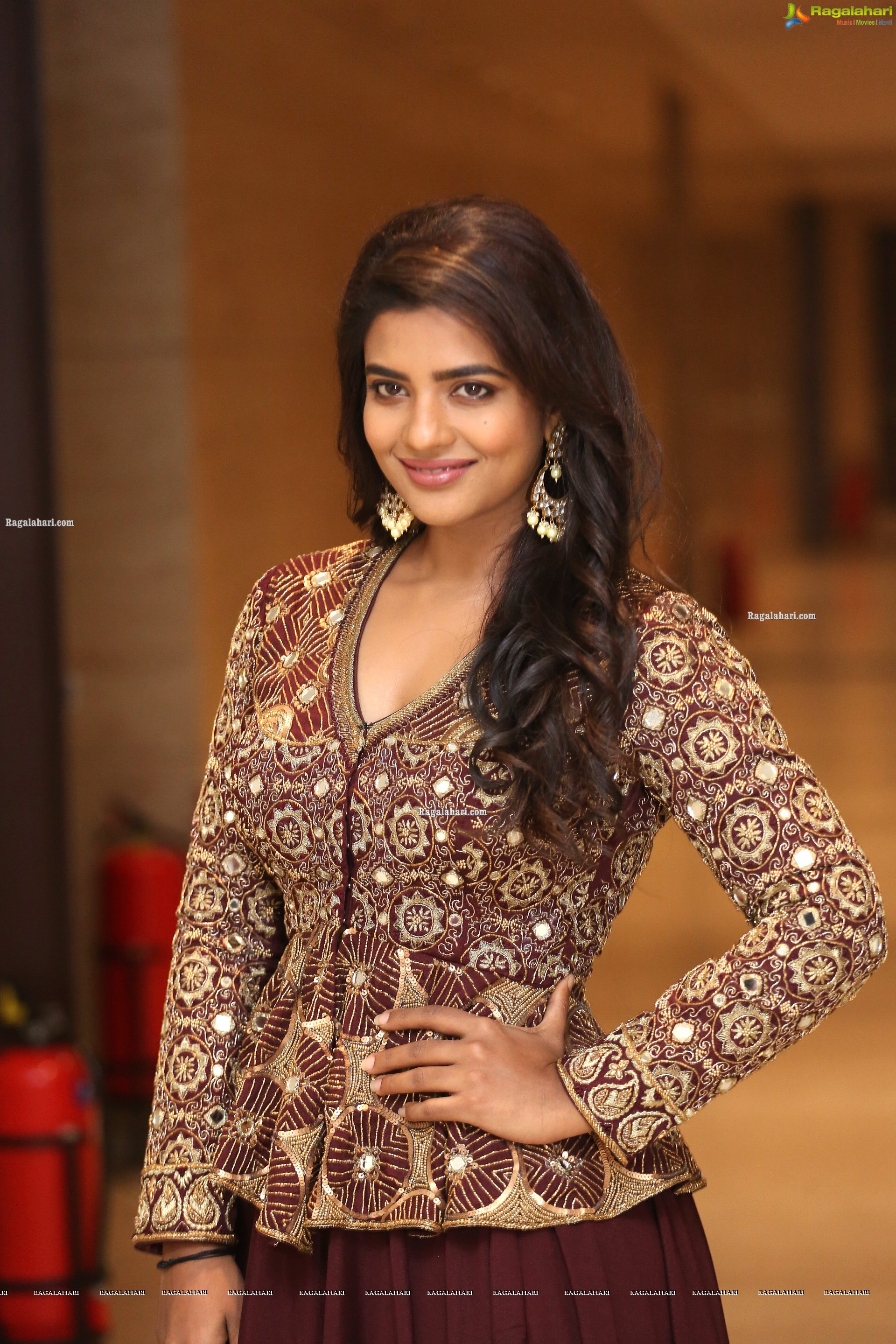 Aishwarya Rajesh at World Famous Lover Pre-Release Event - HD Gallery