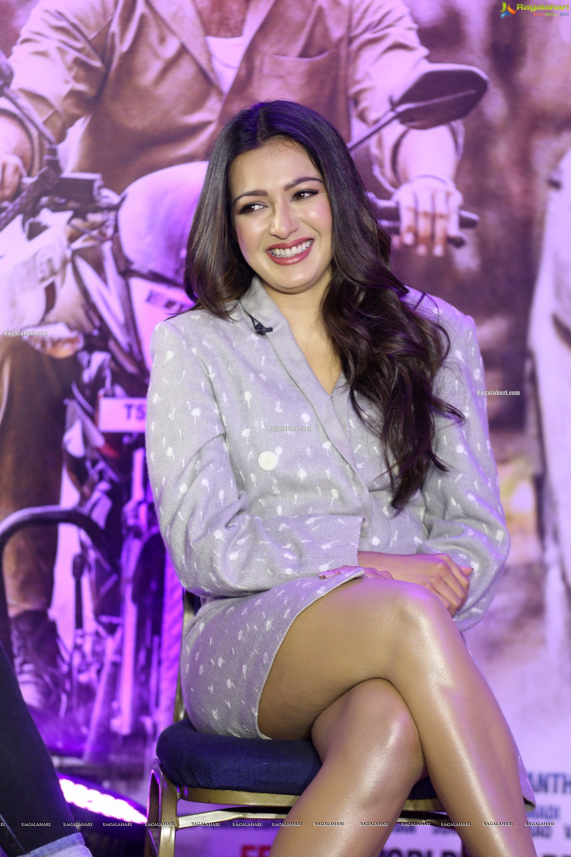 Catherine Tresa at World famous Lover Movie Interview - HD Gallery
