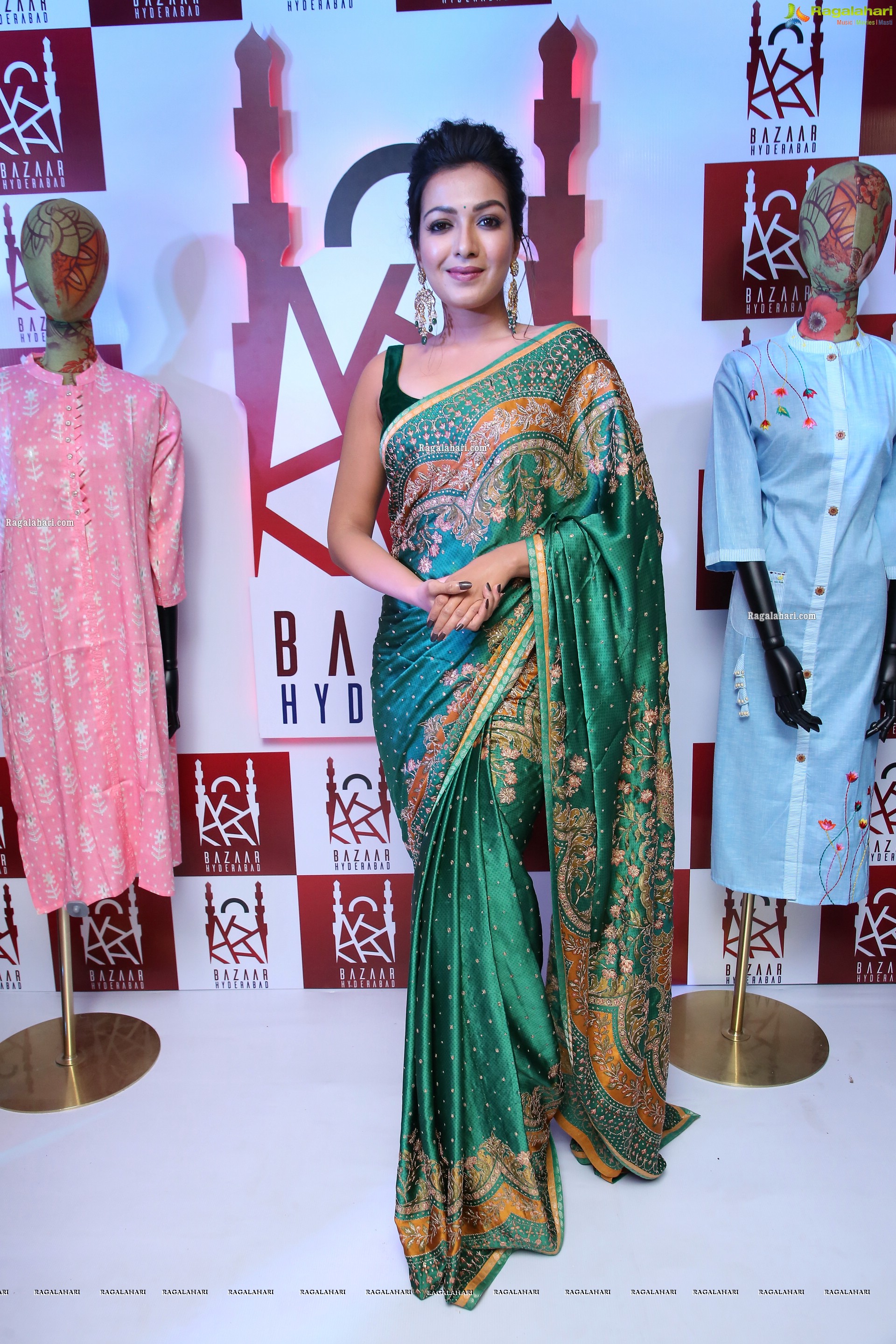 Catherine Tresa at Bazaar Hyderabad Launch at Putlibowli - HD Gallery