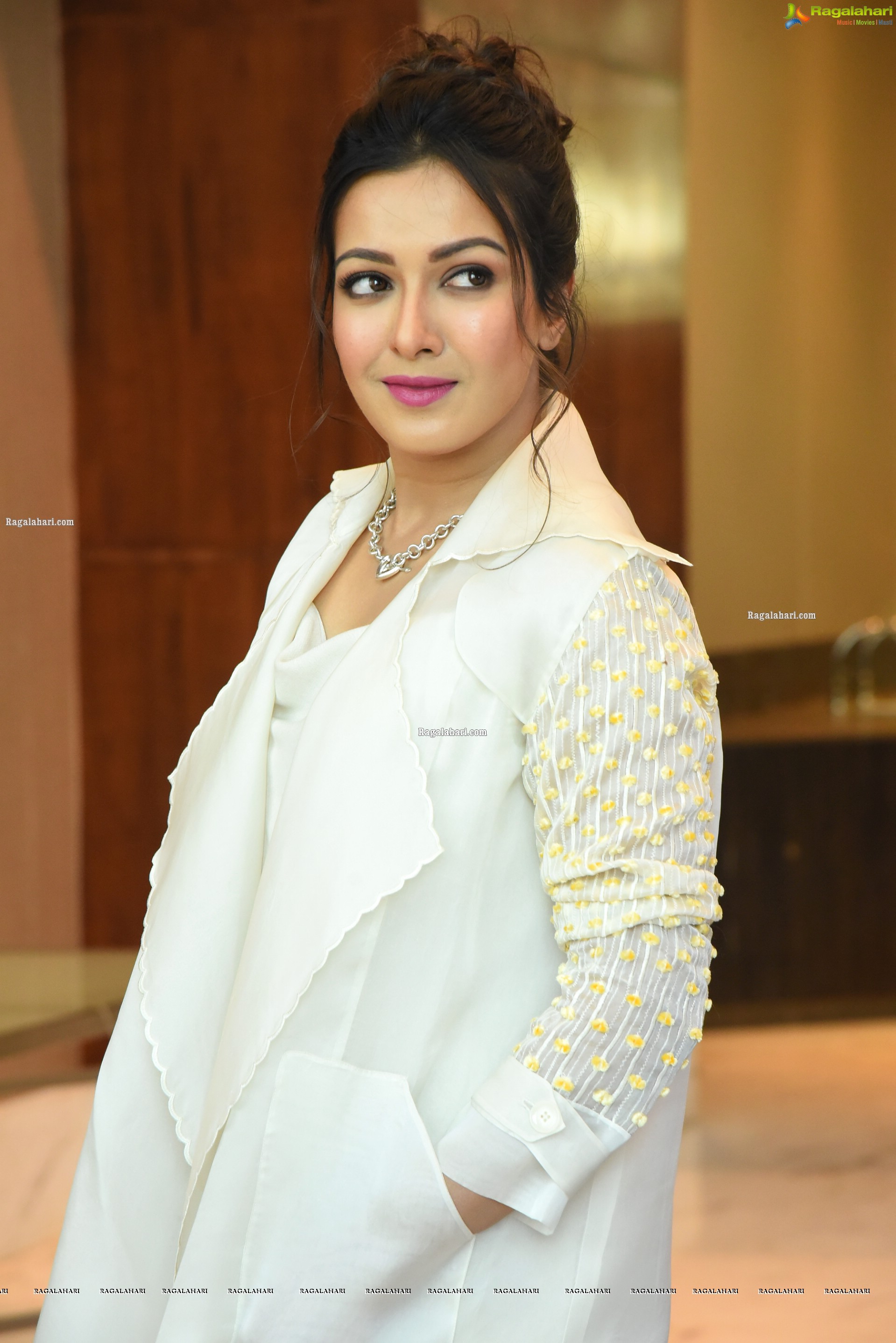 Catherine Tresa at World famous Lover Movie Trailer Launch - HD Gallery