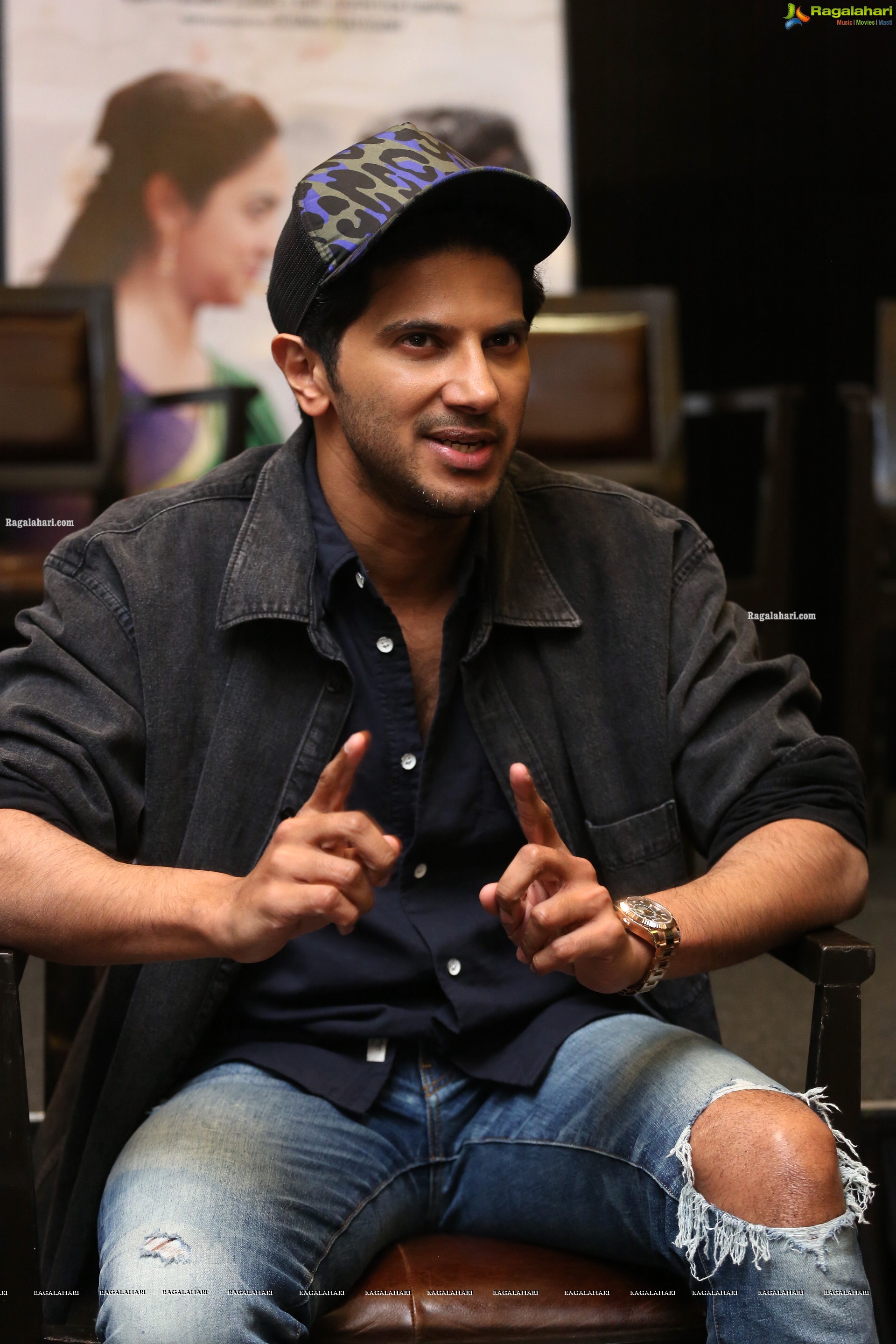 Dulquer Salmaan at Kanulu Kanulanu Dochayante Interview - HD Gallery