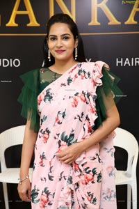 Himaja at Alankar Makeup Studio