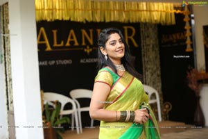 Karuunaa Bhushan at Alankar Makeup Studio