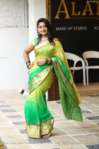 Karuunaa Bhushan at Alankar Makeup Studio